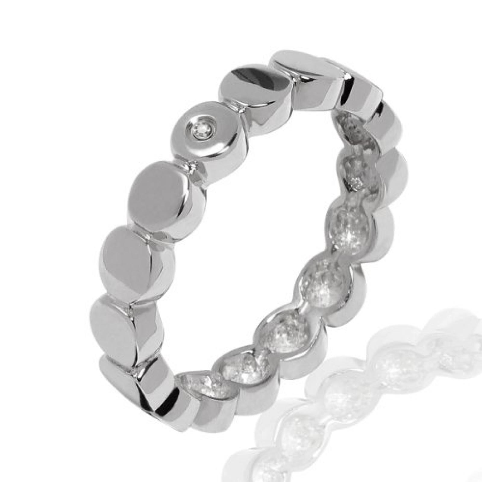 Secret Diamonds Damen-Ring 925 Sterlingsilber 1 Diamant 0,01 weiß 60250087 Secret Diamonds Damen-Ring 925 Sterlingsilber 1 Diamant 0,01 weiß 60250087