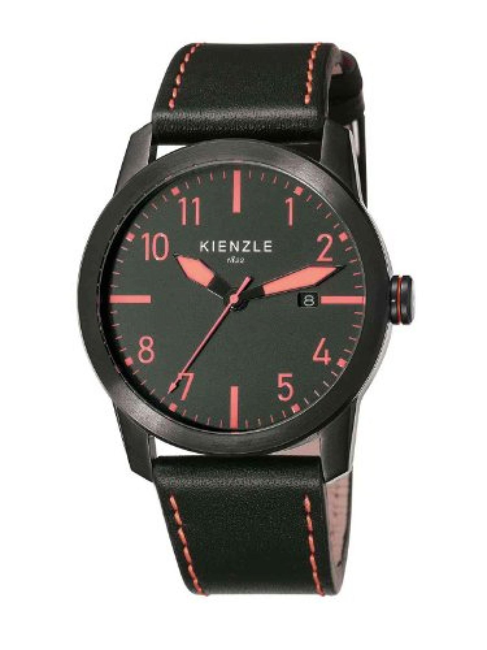 Kienzle Herren-Armbanduhr XL Analog Leder K3081043031 Kienzle Herren-Armbanduhr XL Analog Leder K3081043031