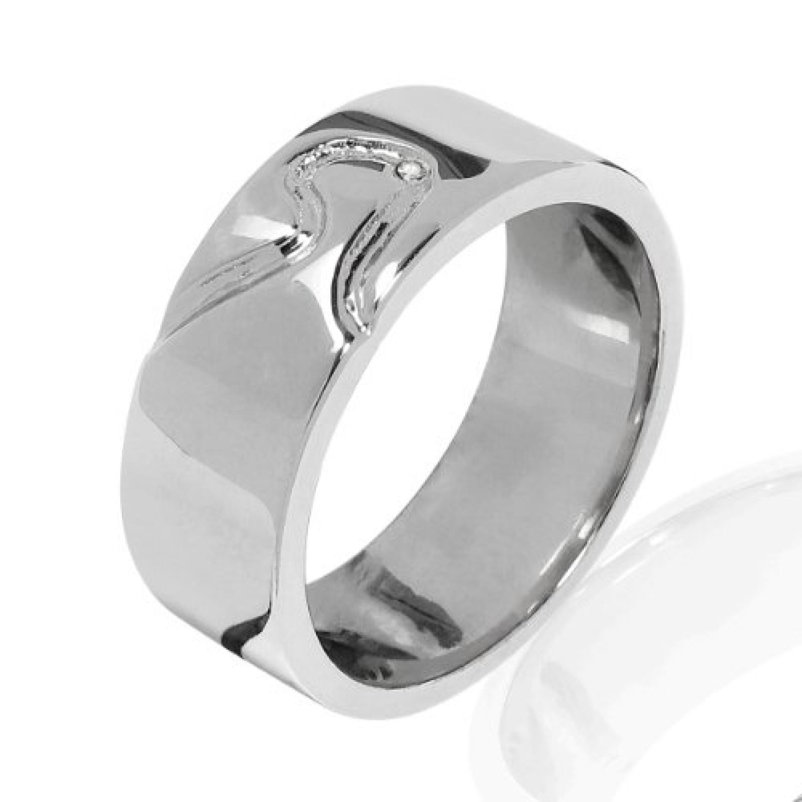 Secret Diamonds Damen-Ring 925 Sterlingsilber 1 Diamant 0,01 wei&szlig; Gr. 50 60250146 