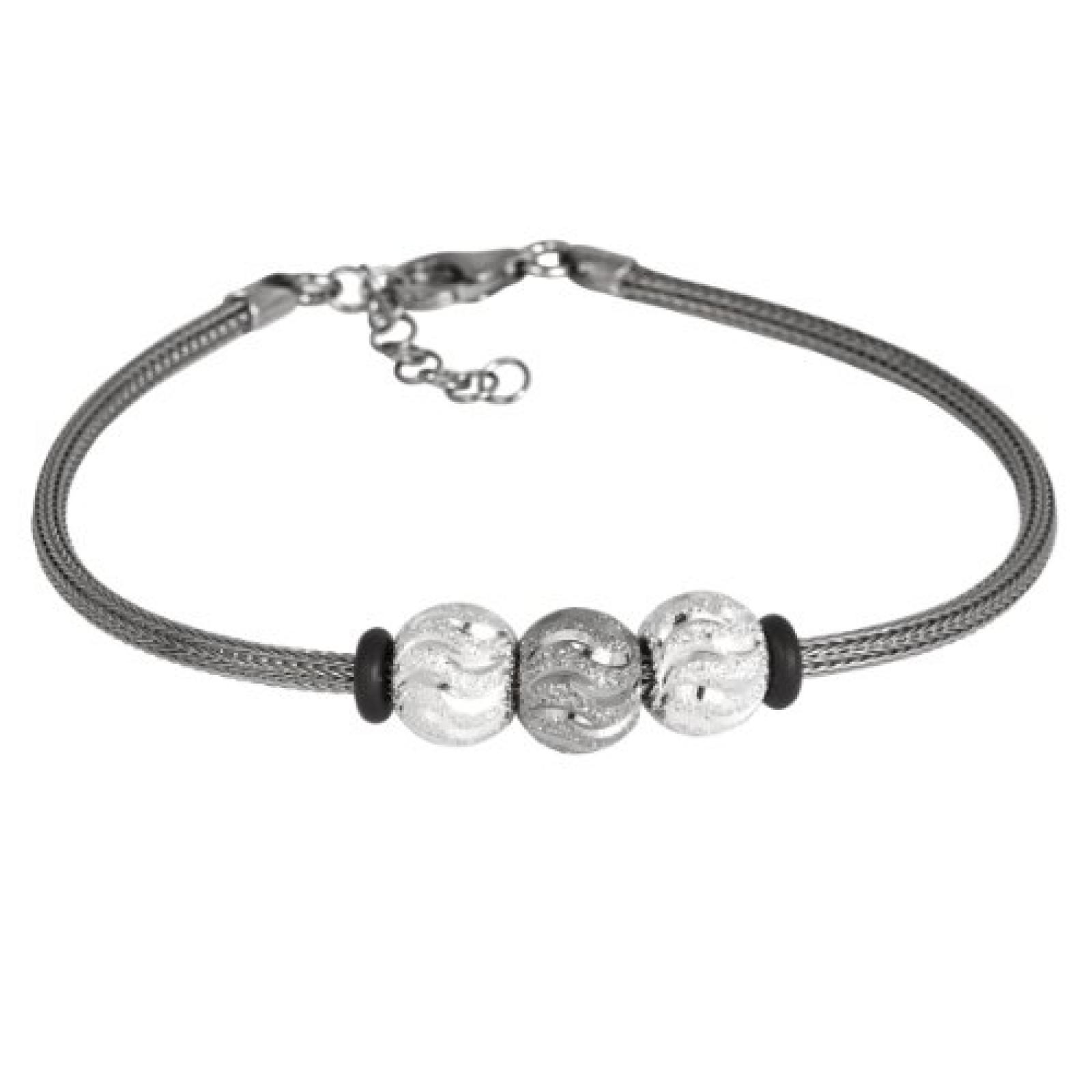 Bella Donna Damen-Armband mit Kugeln 925 Sterlingsilber 20 cm 65402009 Bella Donna Damen-Armband mit Kugeln 925 Sterlingsilber 20 cm 65402009