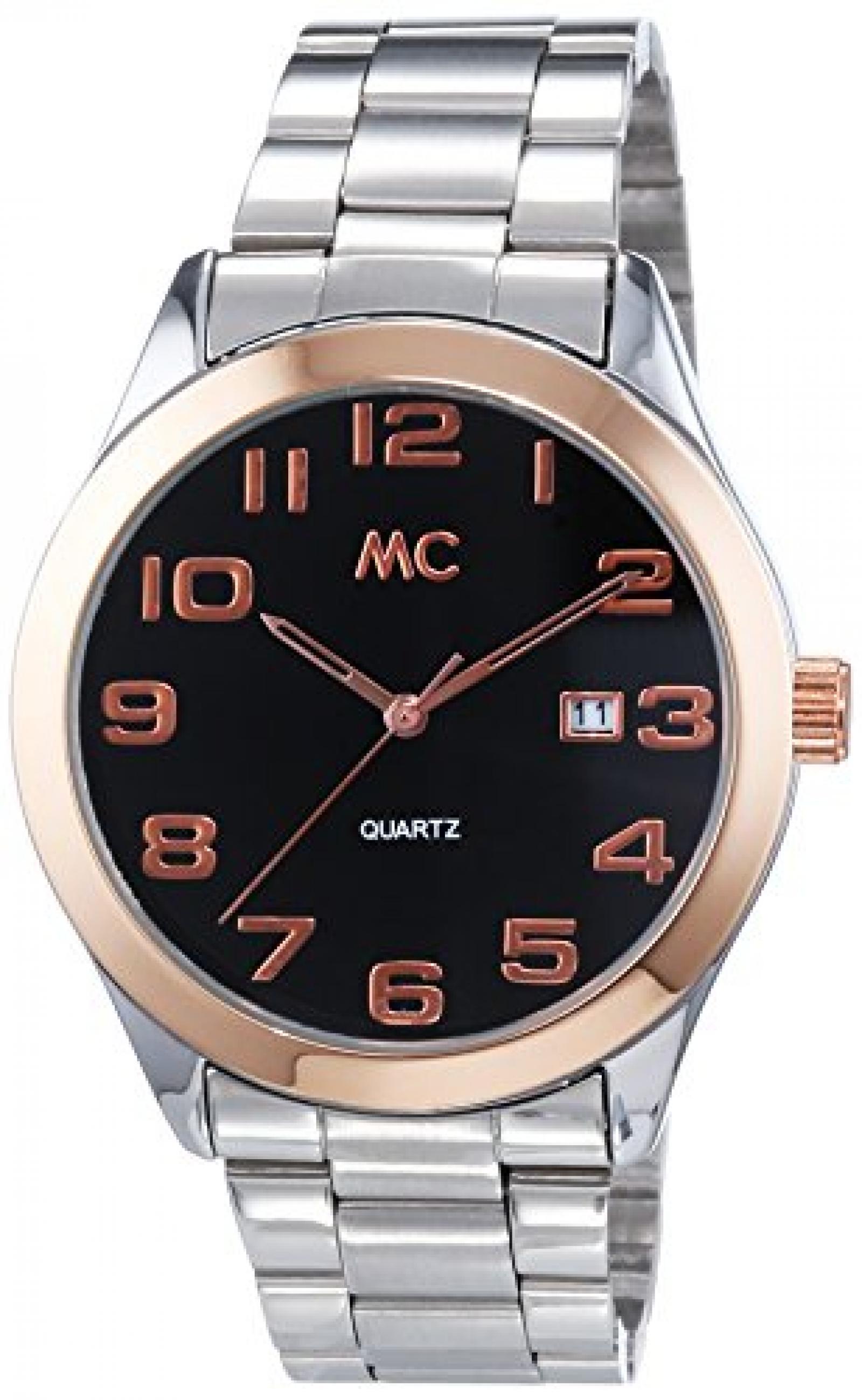 MC Timetrend Herren-Armbanduhr XL Analog Quarz Messing 27655 MC Timetrend Herren-Armbanduhr XL Analog Quarz Messing 27655