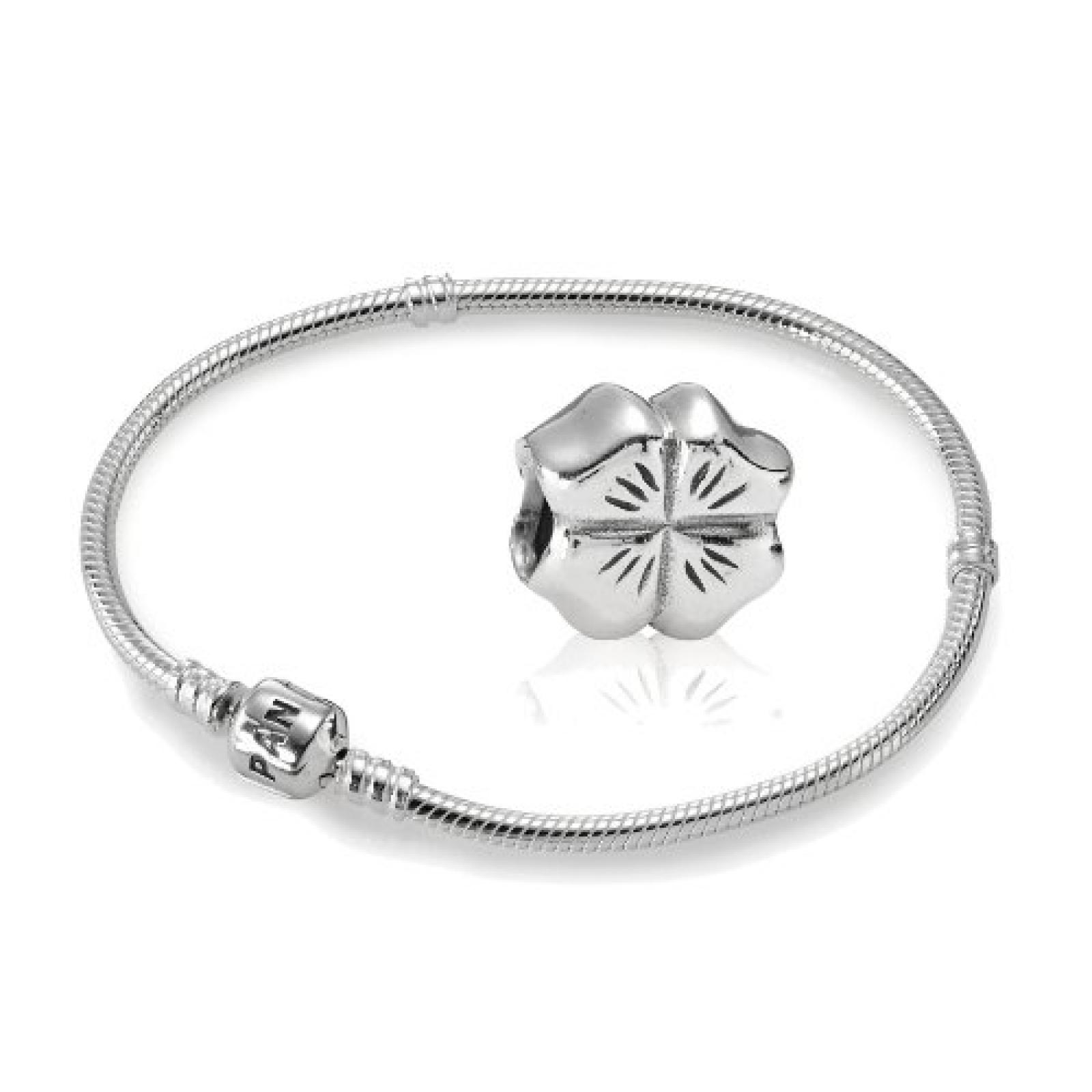 Pandora Starter-Armband Kleeblatt, 17 cm 83471 