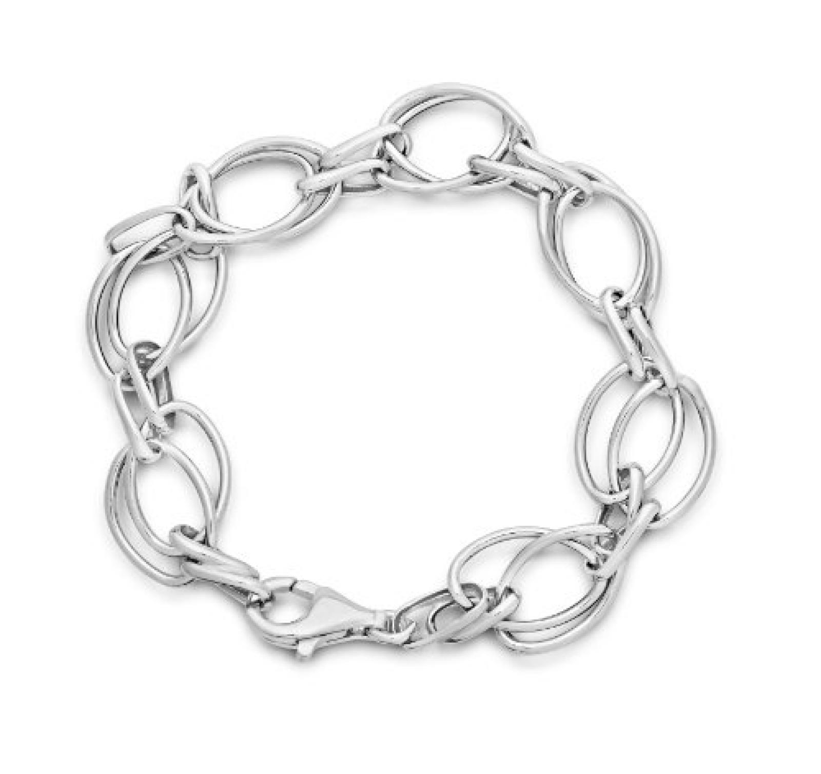 Miore Damen-Armband 925 Sterling Silber 19cm MSF014B 