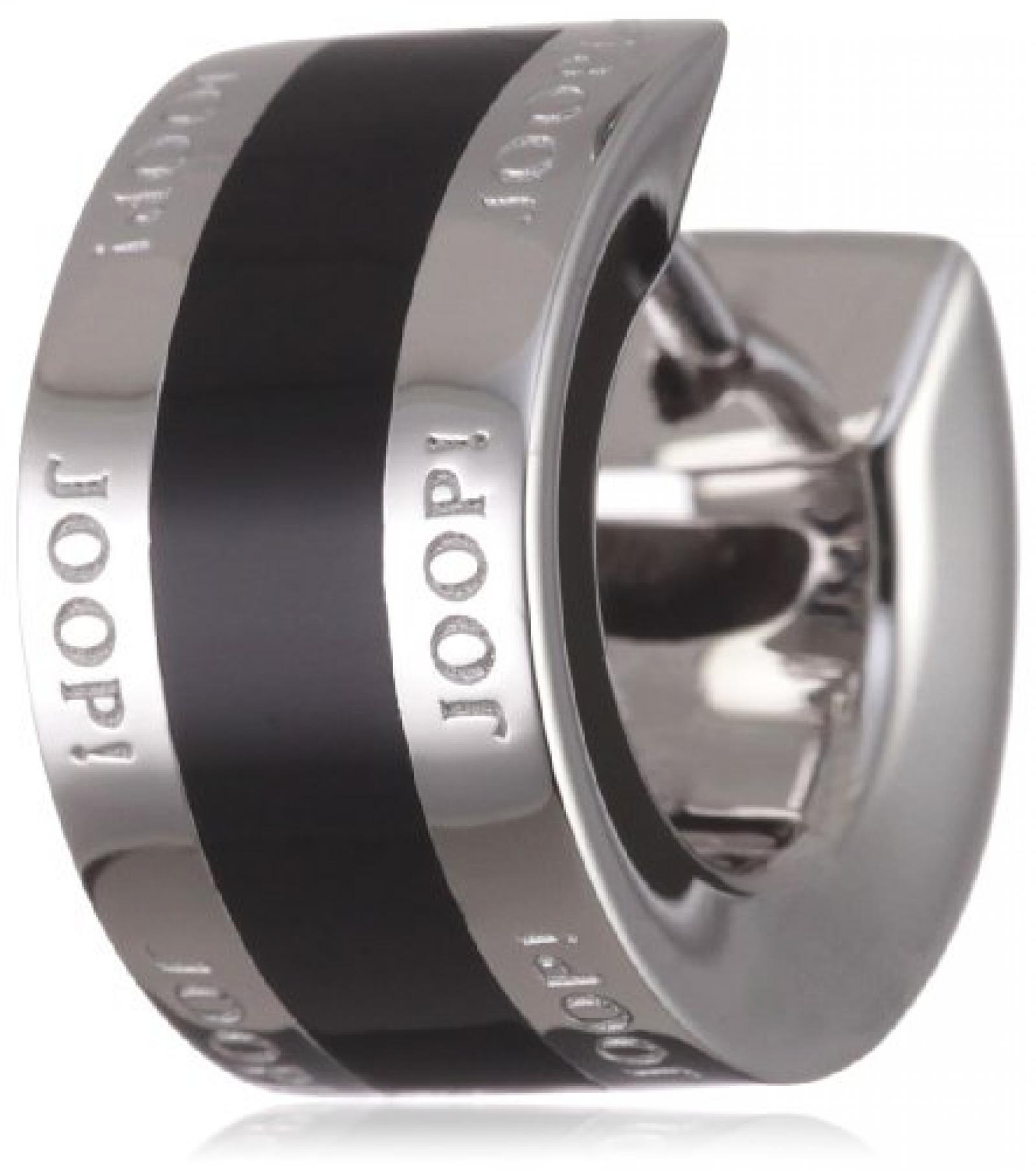 Joop! Damen-Ohrringe mit schwarzem Epoxy JPCO90017M000 