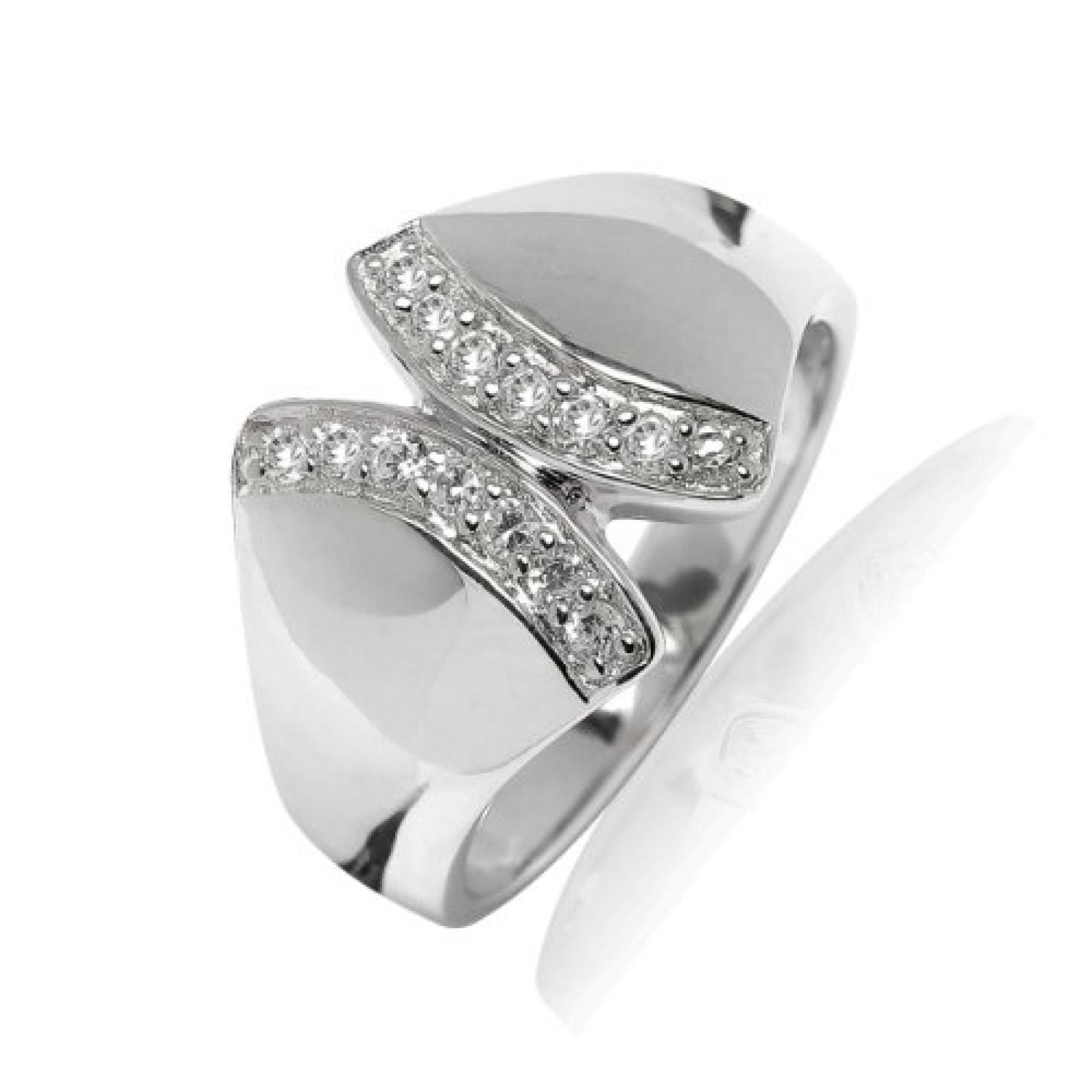 Rafaela Donata Ring Sterling Silber Zirkonia wei&szlig; 