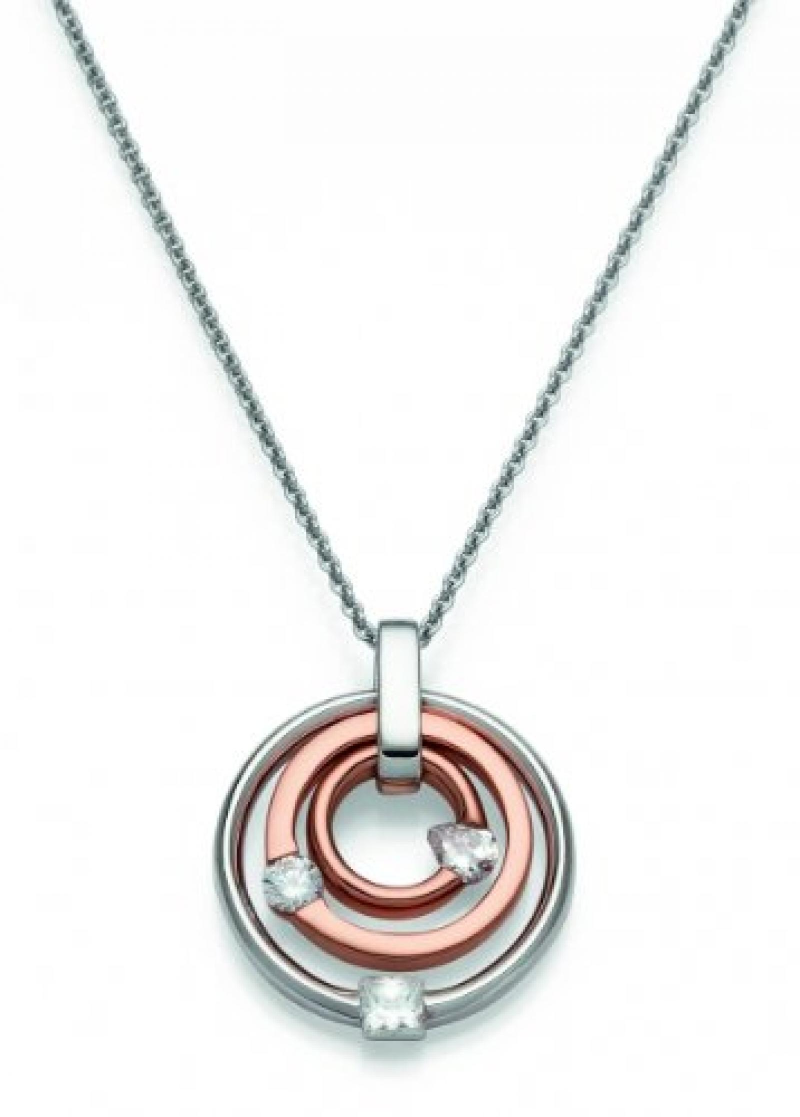 VIVENTY Anh&auml;nger mit Kette Sterlingsilber Ros&eacute; goldplattiert 770442 