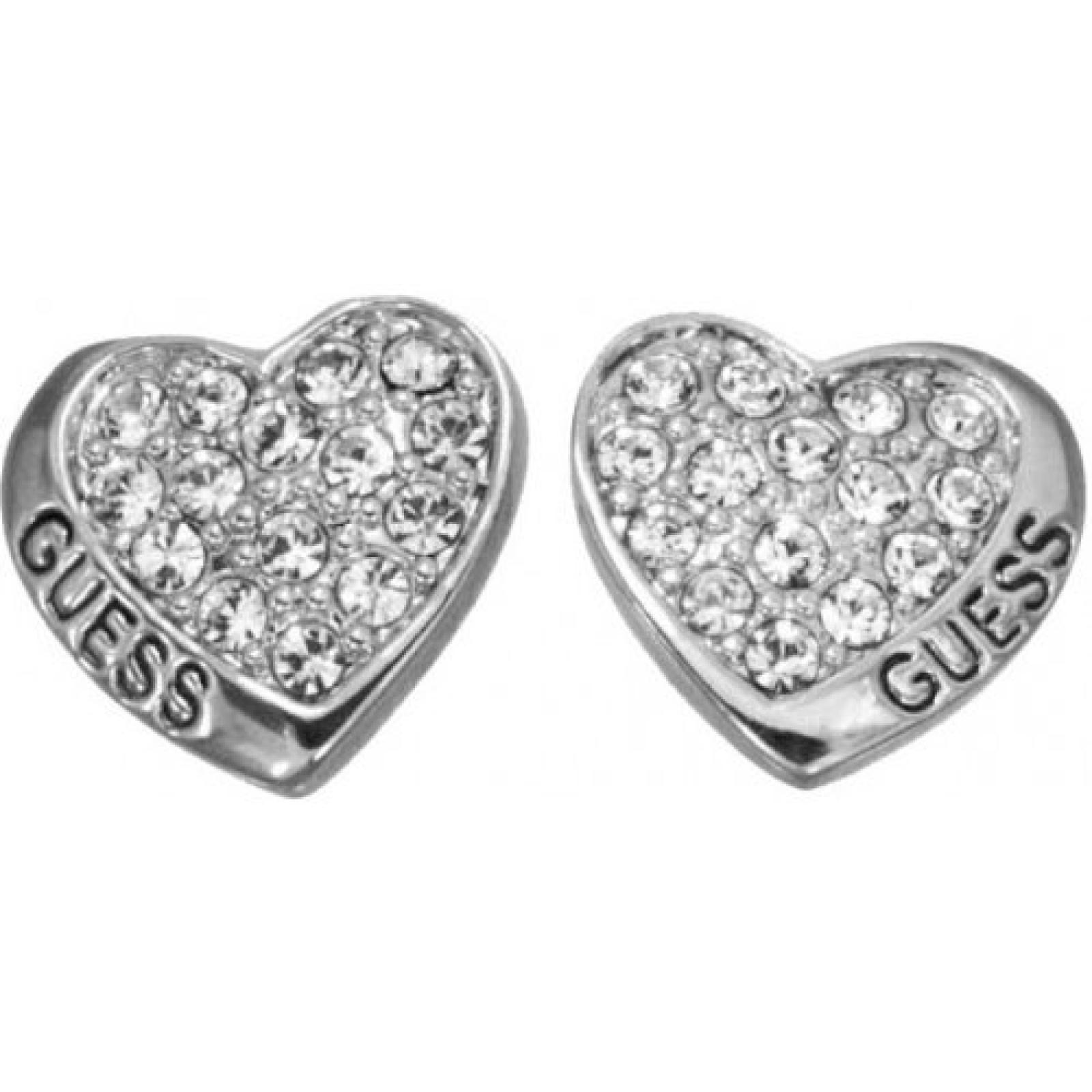 ORIGINAL GUESS Ohrringe LOVE Damen metall, kristallen - ube11410 ORIGINAL GUESS Ohrringe LOVE Damen metall, kristallen - ube11410