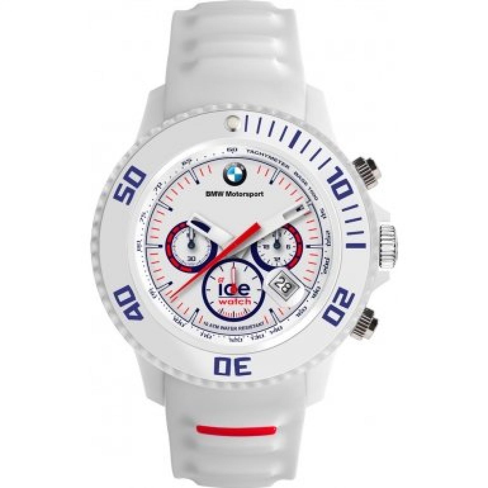 Ice Watch - BM.CH.WE.B.S.13 - BMW Motorsport Edition by Ice-Watch - Big Ø 48 mm - weiß Ice Watch - BM.CH.WE.B.S.13 - BMW Motorsport Edition by Ice-Watch - Big Ø 48 mm - weiß