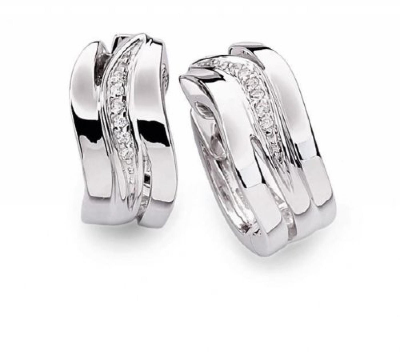 Viventy Creolen Zirkonia wei&szlig; - 768114 