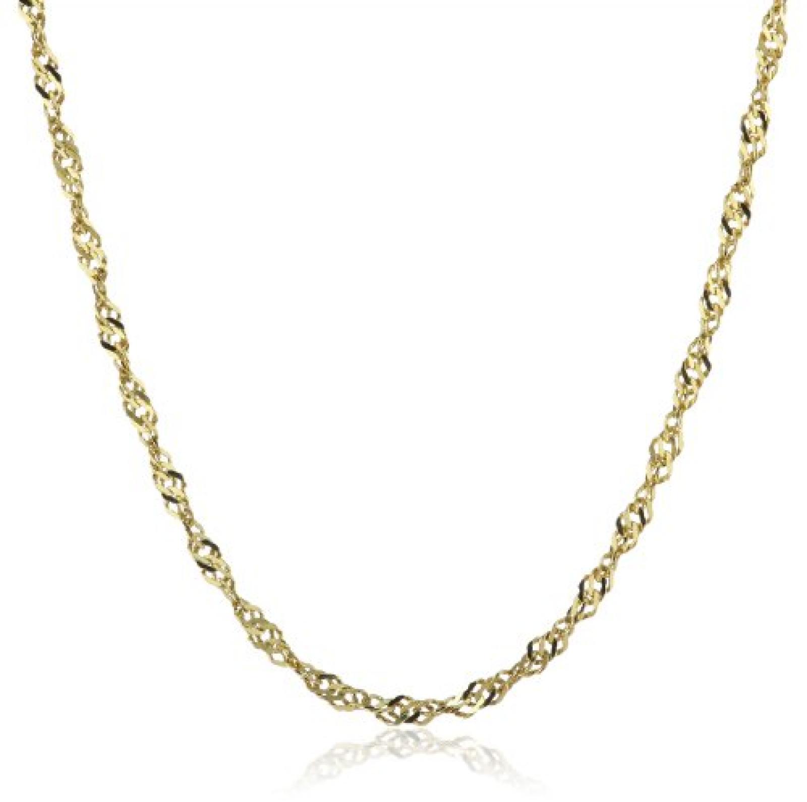 Amor Jewelry Damen-Halskette 8 Karat 333 Gelbgold 368940 