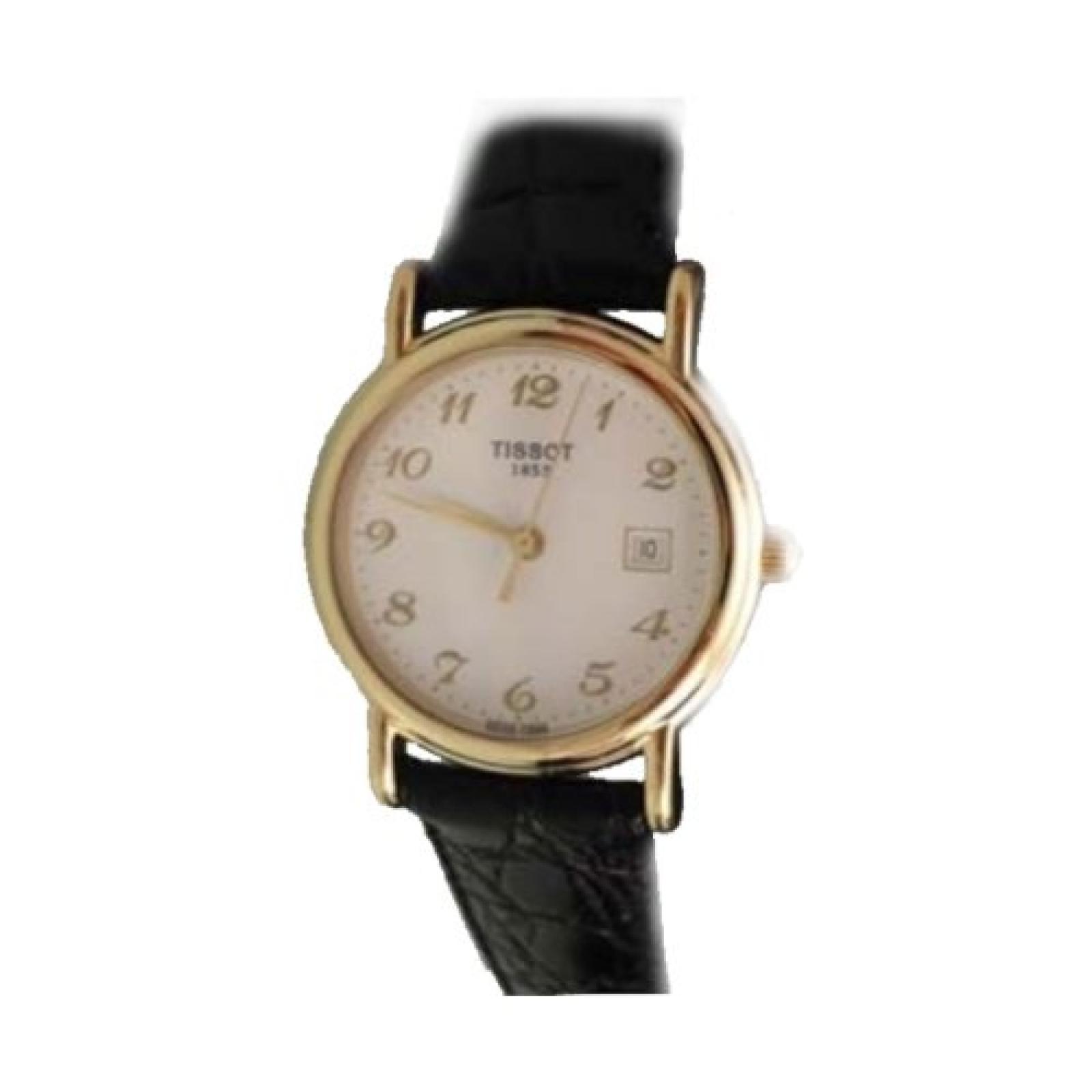 Tissot Damen-Armbanduhr Gold Carson T71312912 