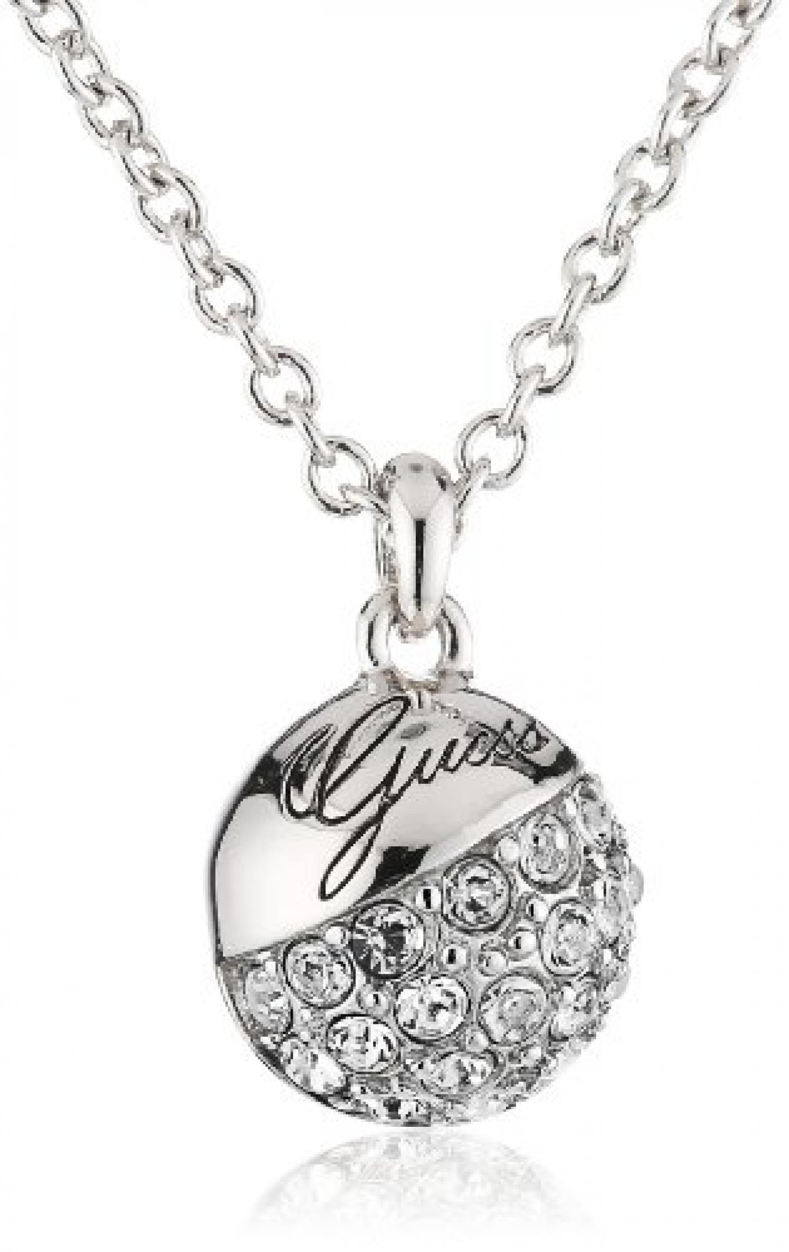 Guess Damen-Halskette Metall mit Logo UBN71267 Guess Damen-Halskette Metall mit Logo UBN71267