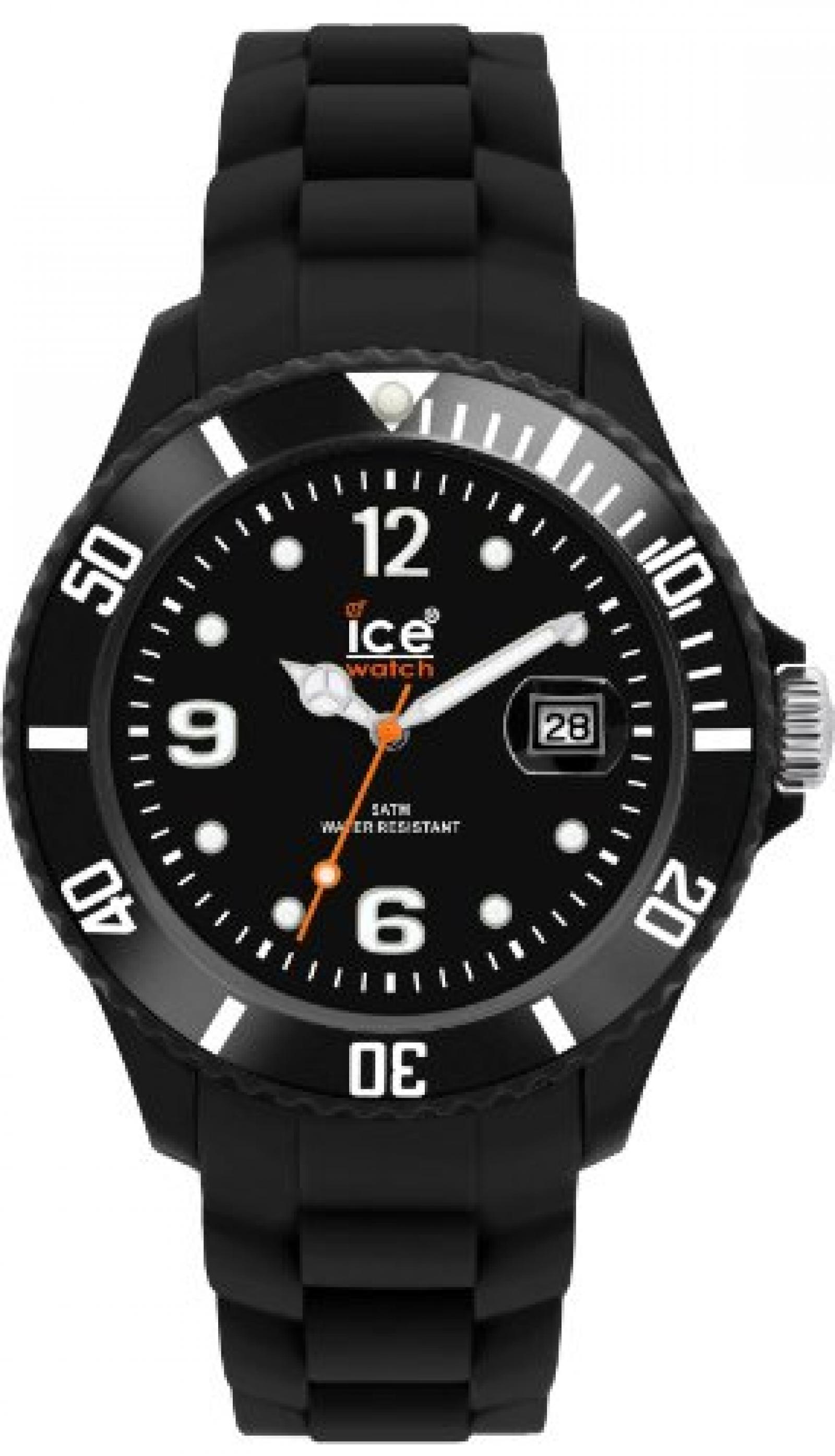 Ice-Watch Armbanduhr Sili-Forever Schwarz Analog Quarz SI.BK.U.S.09 