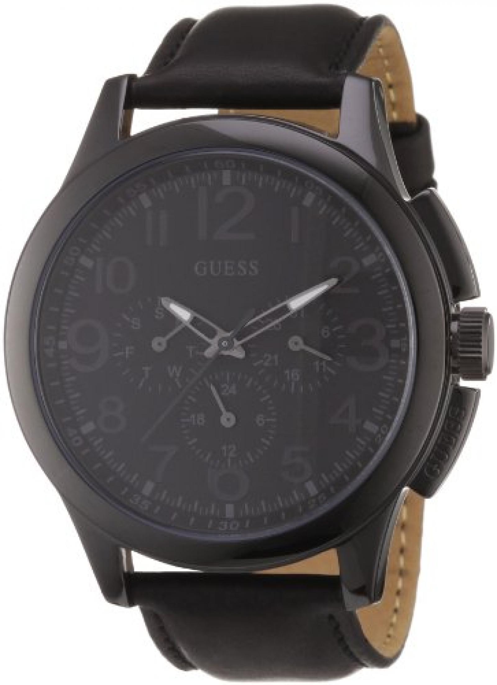 Guess Herren-Armbanduhr XL Journey Chronograph Leder W11585G1 Guess Herren-Armbanduhr XL Journey Chronograph Leder W11585G1