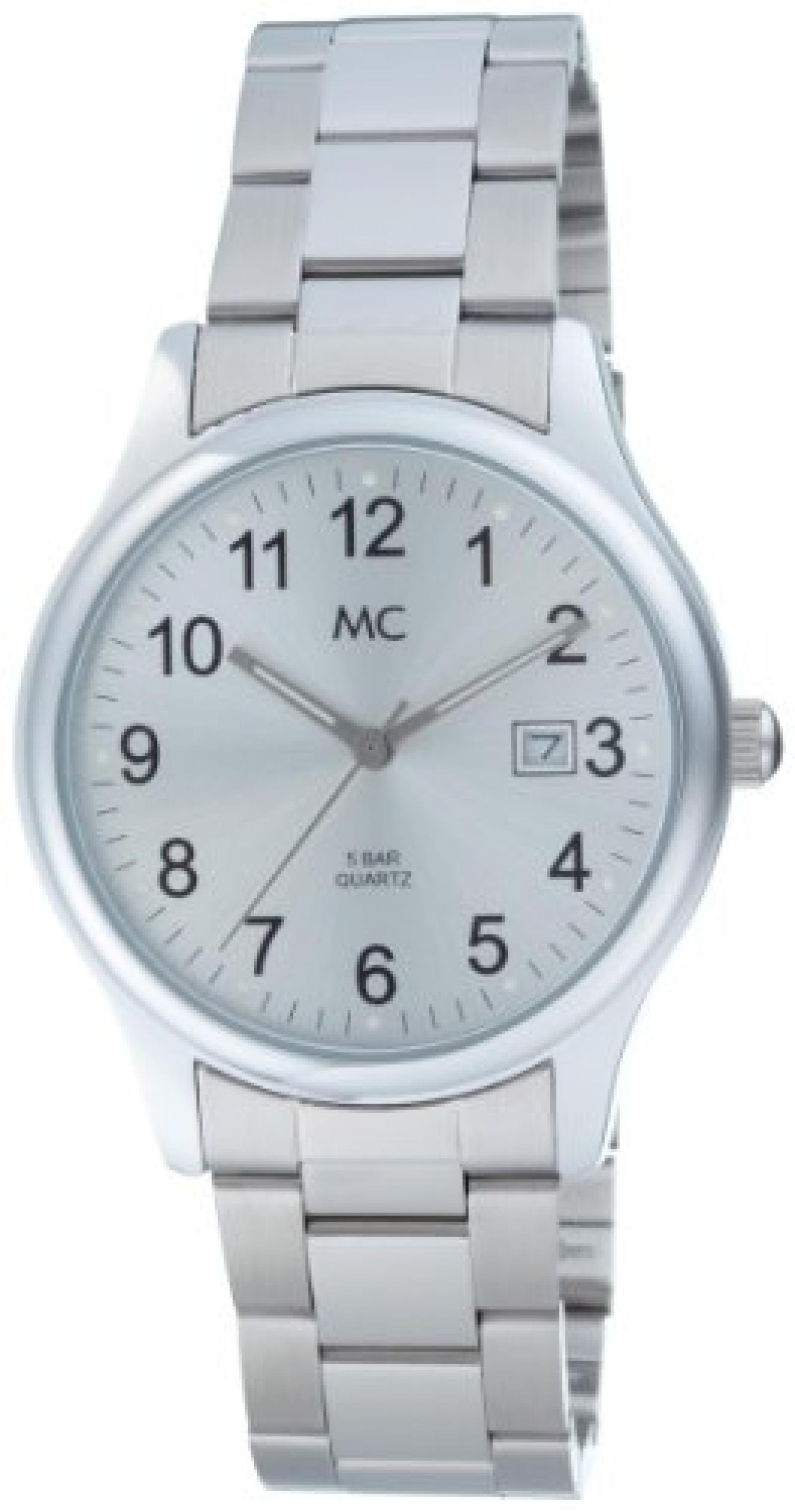 MC Timetrend Herren-Armbanduhr Analog Quarz Metallband 26480 MC Timetrend Herren-Armbanduhr Analog Quarz Metallband 26480