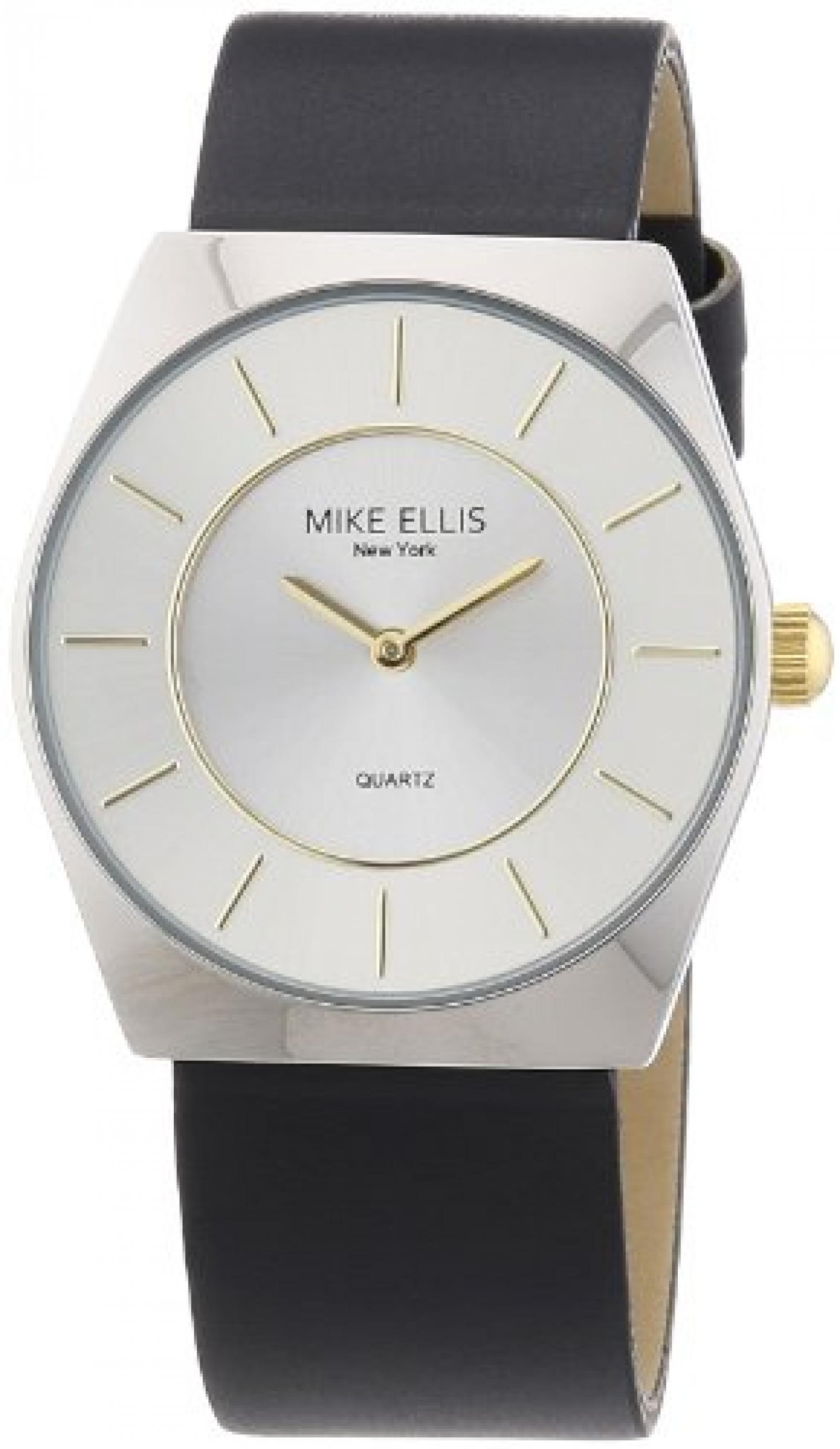 Mike Ellis New York Herren-Armbanduhr XS Analog Quarz Kunstleder M1126ASU/1 Mike Ellis New York Herren-Armbanduhr XS Analog Quarz Kunstleder M1126ASU/1