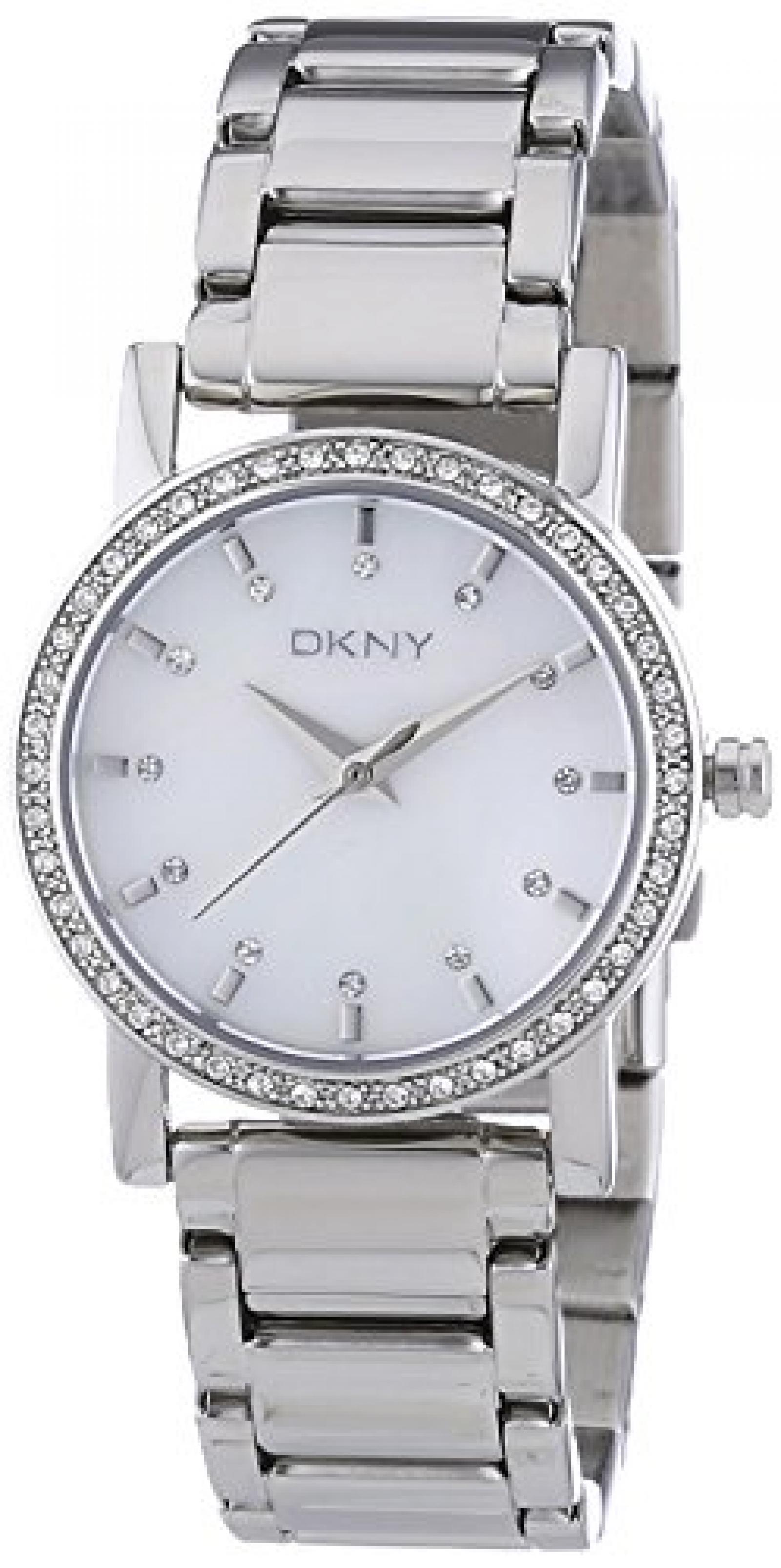 DKNY Damen-Armbanduhr XS Analog Quarz Edelstahl NY4791 DKNY Damen-Armbanduhr XS Analog Quarz Edelstahl NY4791
