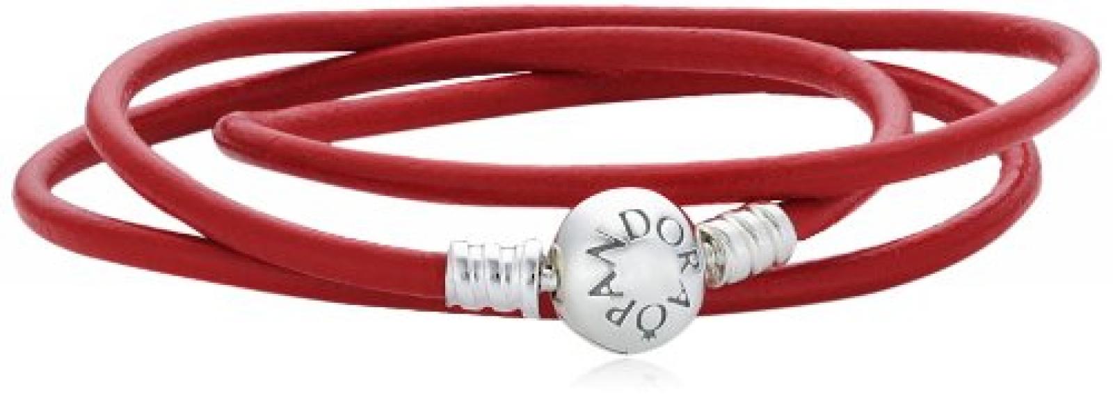 Pandora Damen-Armband 925 Sterling Silber dreifach Länge 52 cm 590714CRD-T1 Pandora Damen-Armband 925 Sterling Silber dreifach Länge 52 cm 590714CRD-T1