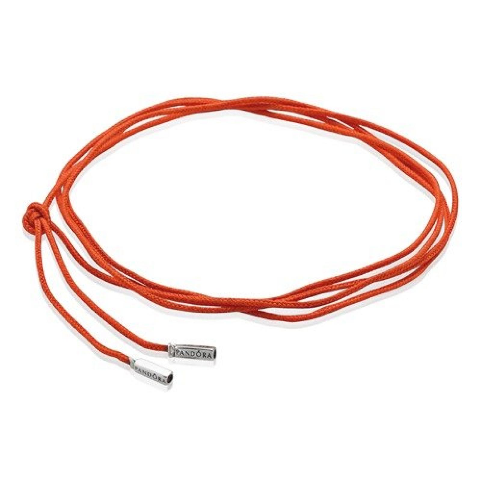 Pandora Textilband Kette f&uuml;r Charms orange 390961COE 