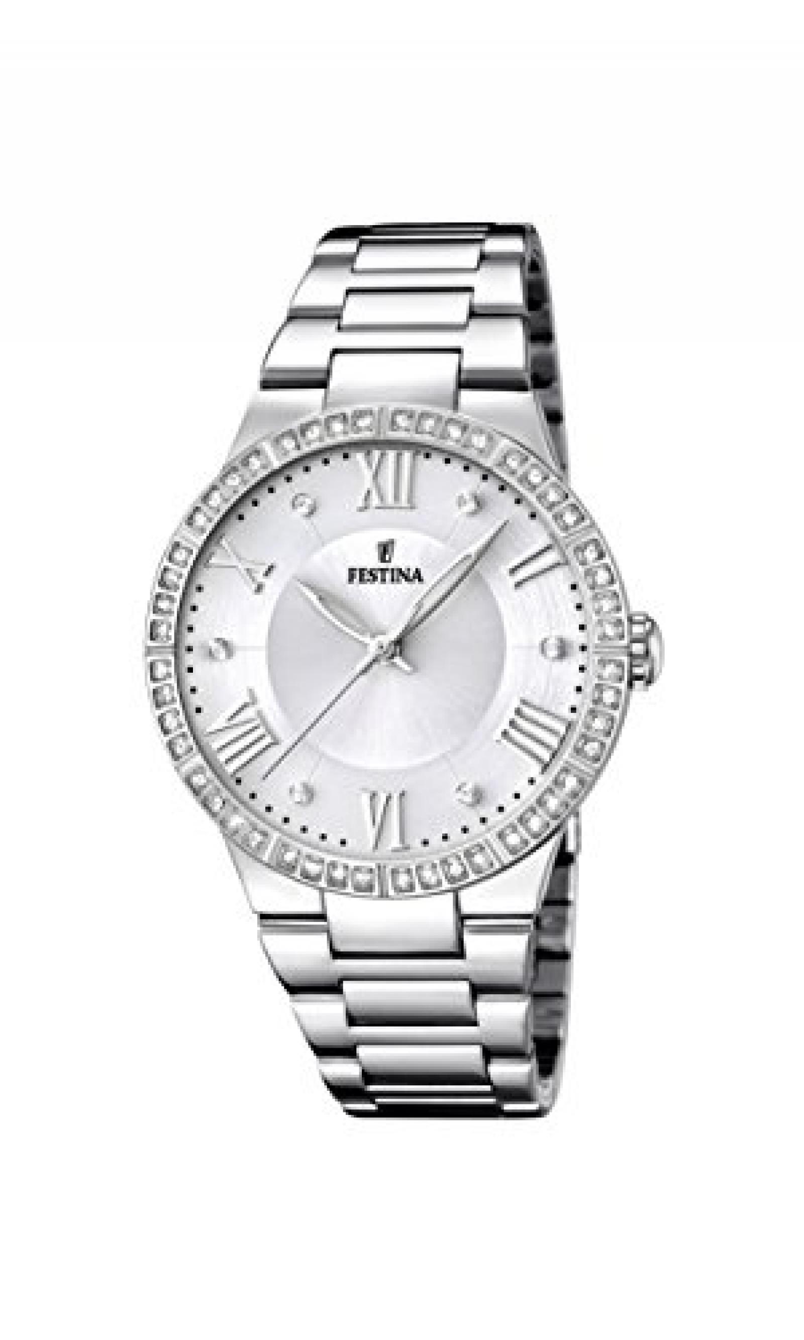 Festina Damen-Armbanduhr Analog Quarz Edelstahl F16719/1 Festina Damen-Armbanduhr Analog Quarz Edelstahl F16719/1