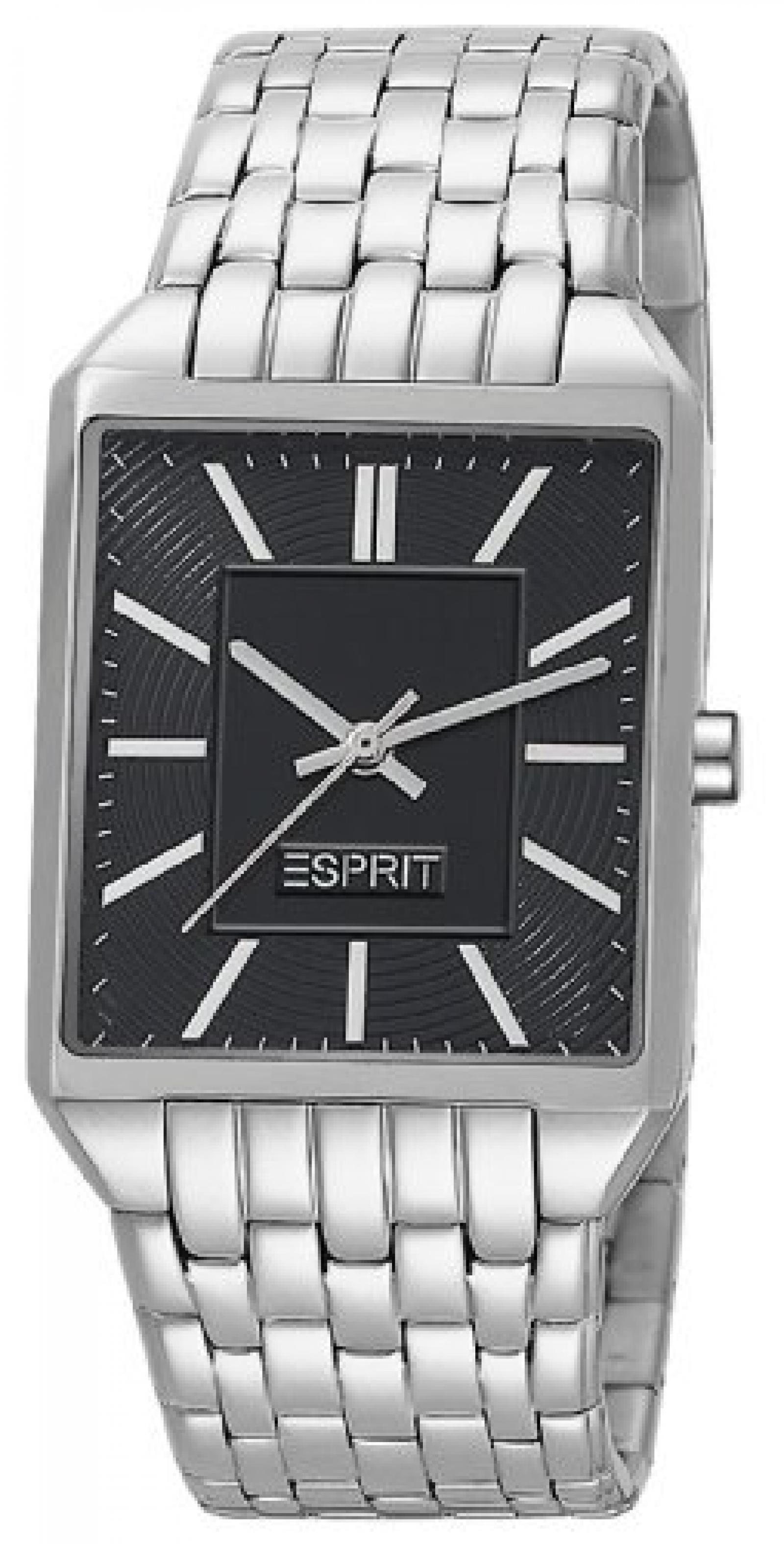 Esprit Damen-Armbanduhr Alameda Silver Black Analog Quarz Edelstahl ES104652005 Esprit Damen-Armbanduhr Alameda Silver Black Analog Quarz Edelstahl ES104652005