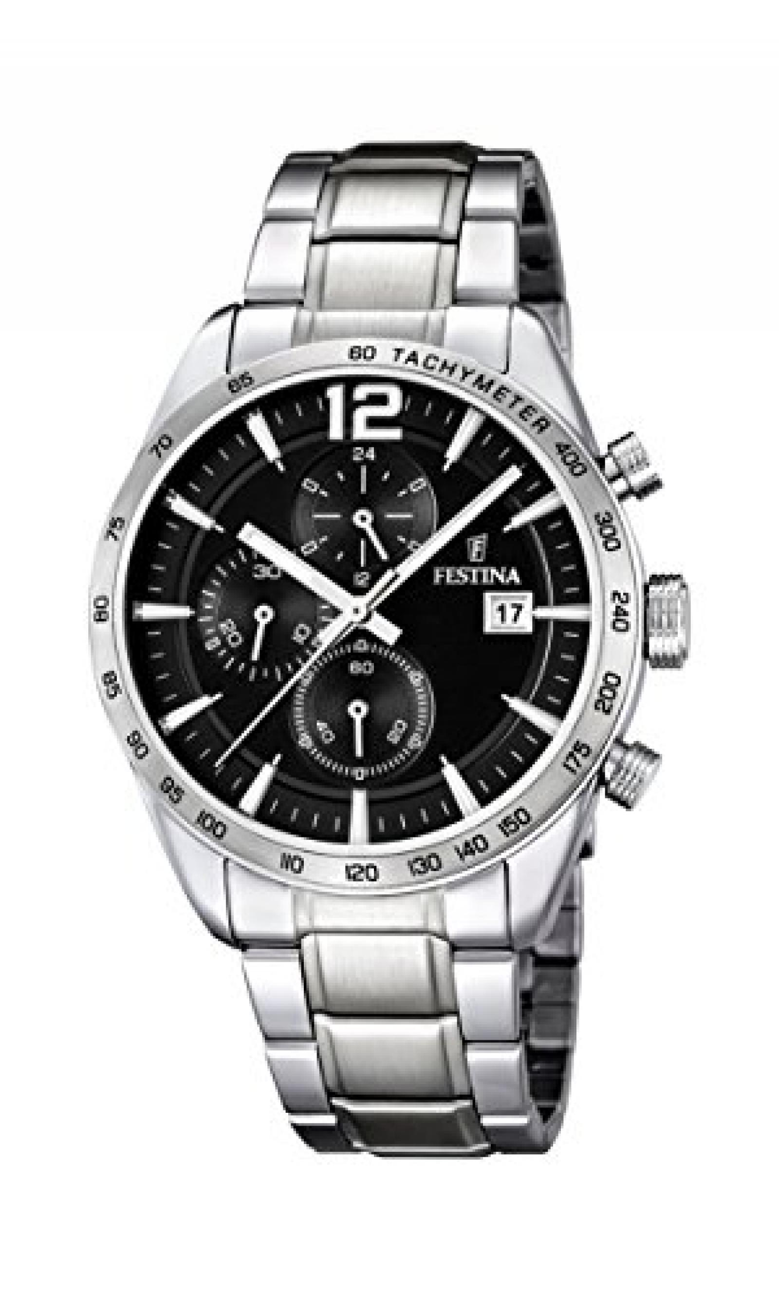 Festina Herren-Armbanduhr XL Analog Quarz Edelstahl F16759/4 Festina Herren-Armbanduhr XL Analog Quarz Edelstahl F16759/4