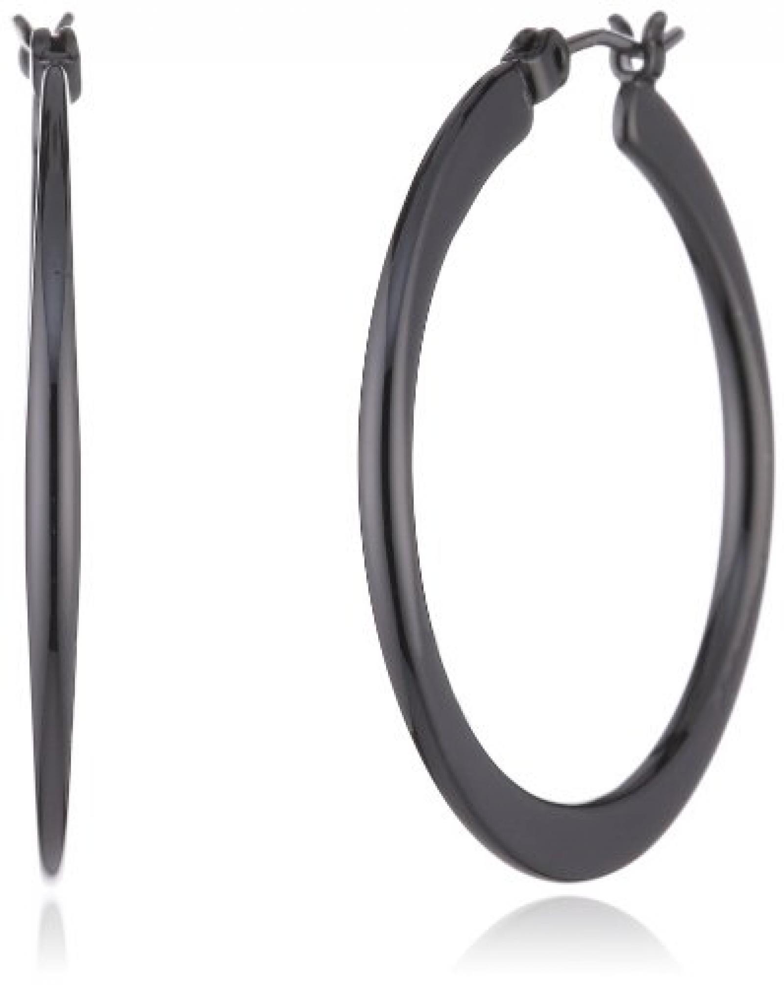 Pilgrim Damen-Ohrringe Classic Schwarzmetall 483-123 