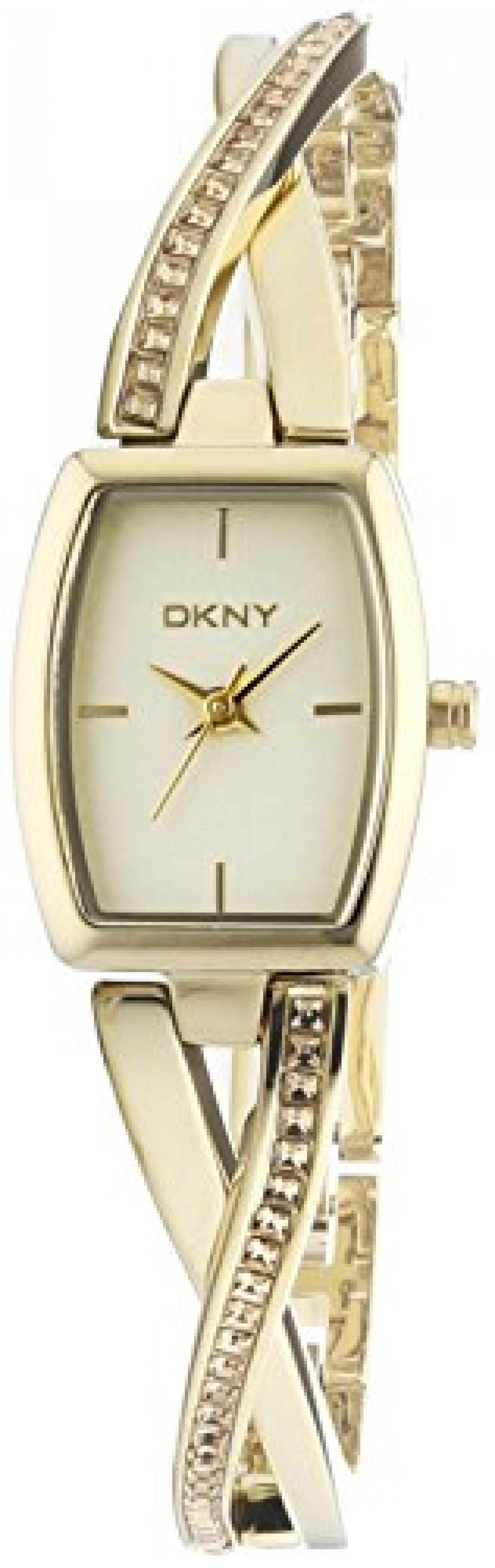 DKNY Damen-Armbanduhr XS Analog Quarz Edelstahl beschichtet NY2237 