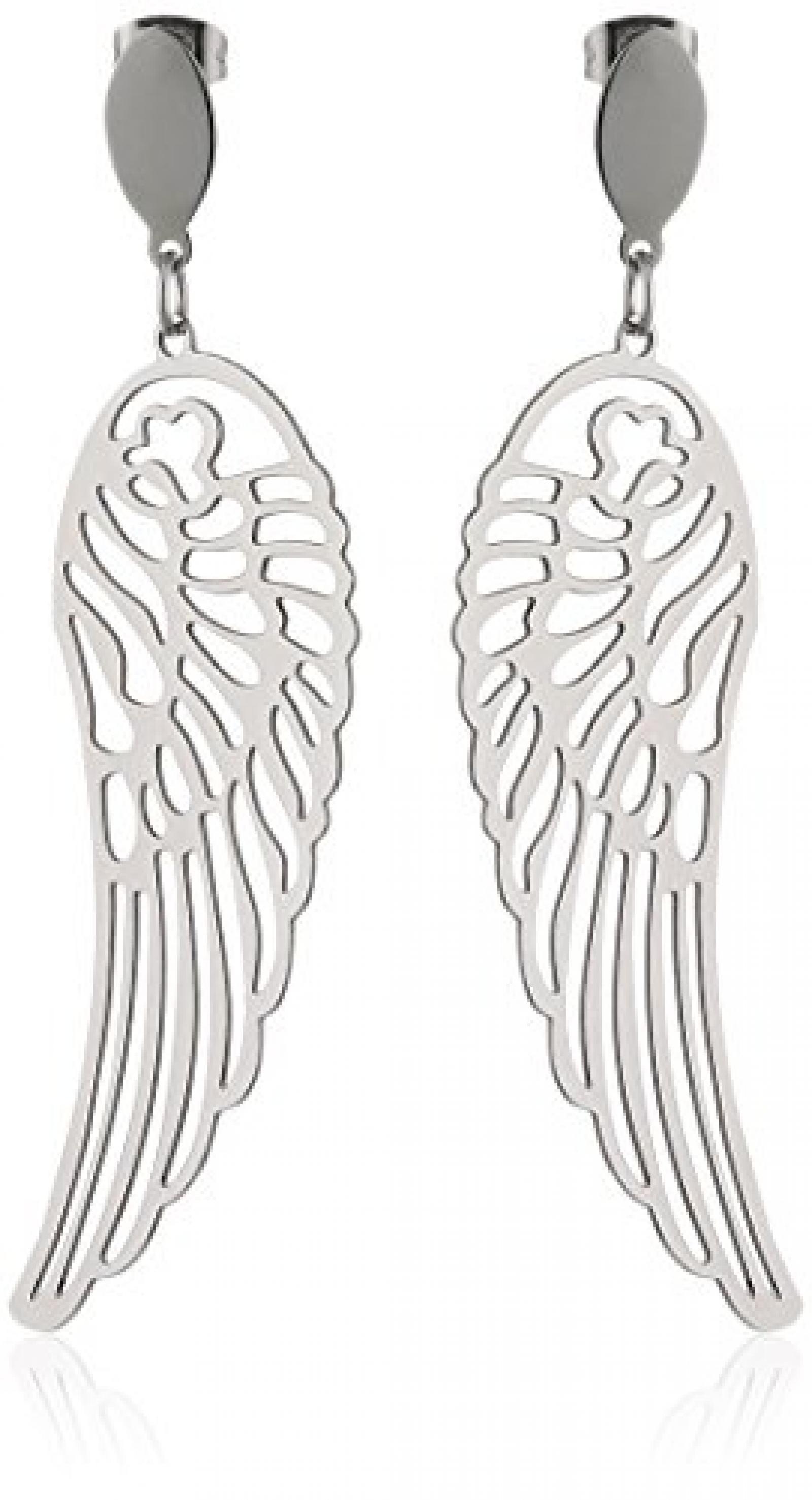 ZEEme Damen-Ohrh&auml;nger Motiv Fl&uuml;gel 389020004 