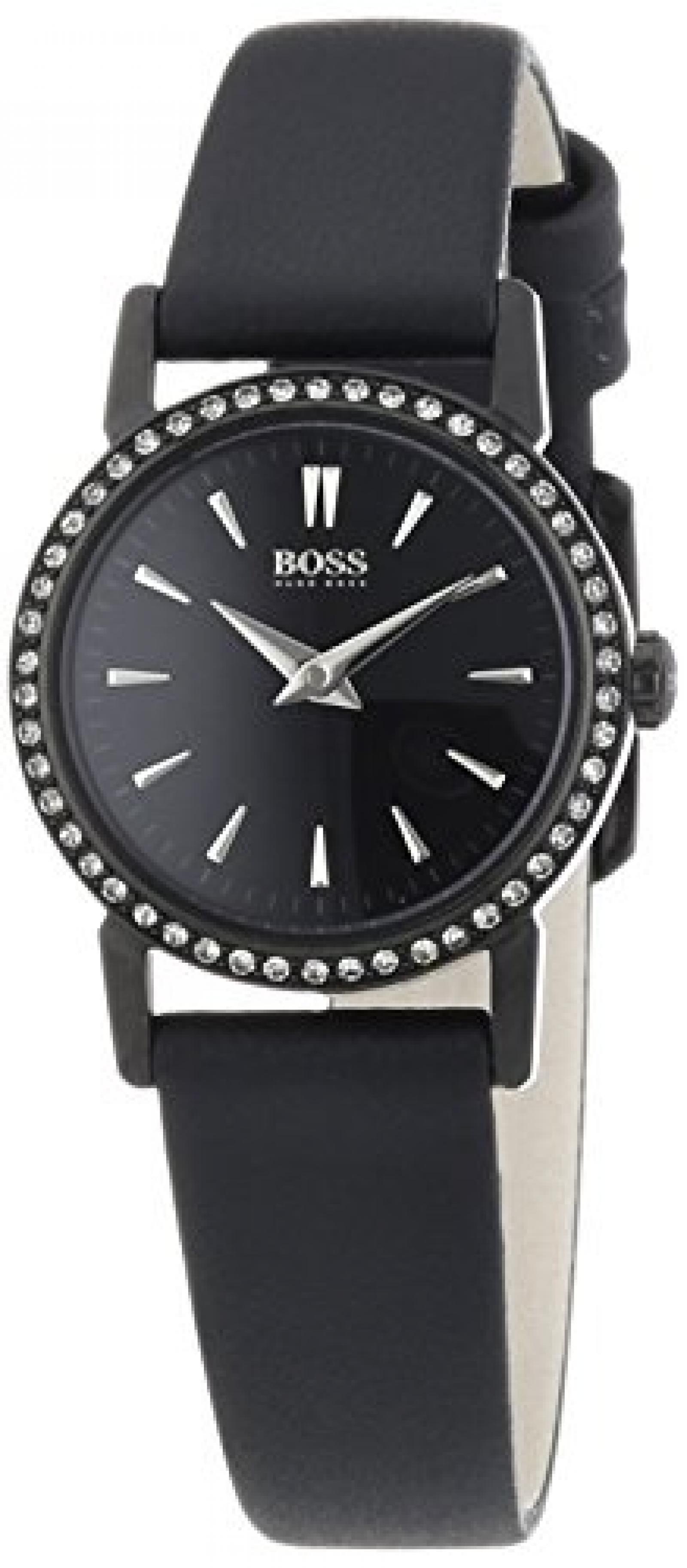 Hugo Boss Damen-Armbanduhr XS SLIM ULTRA MINI Analog Quarz Leder 1502357 