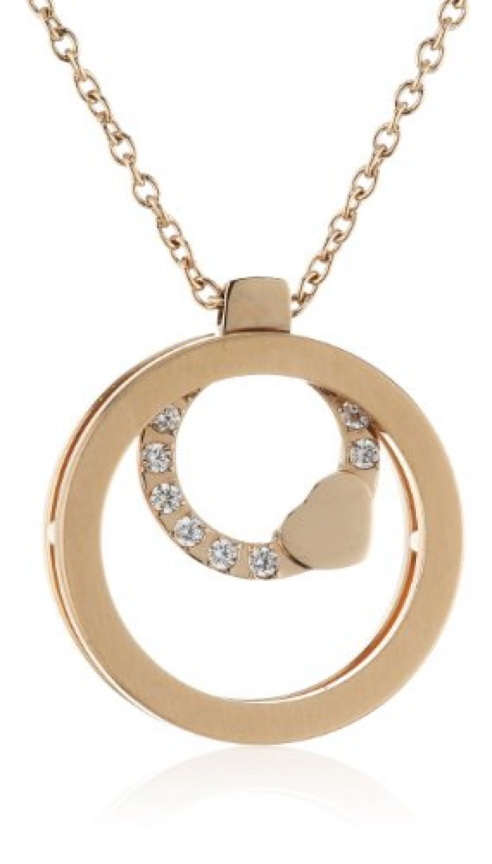 Mike Ellis Damen Halskette Zirkonia, kupferfarben, CL-29 Mike Ellis Damen Halskette Zirkonia, kupferfarben, CL-29