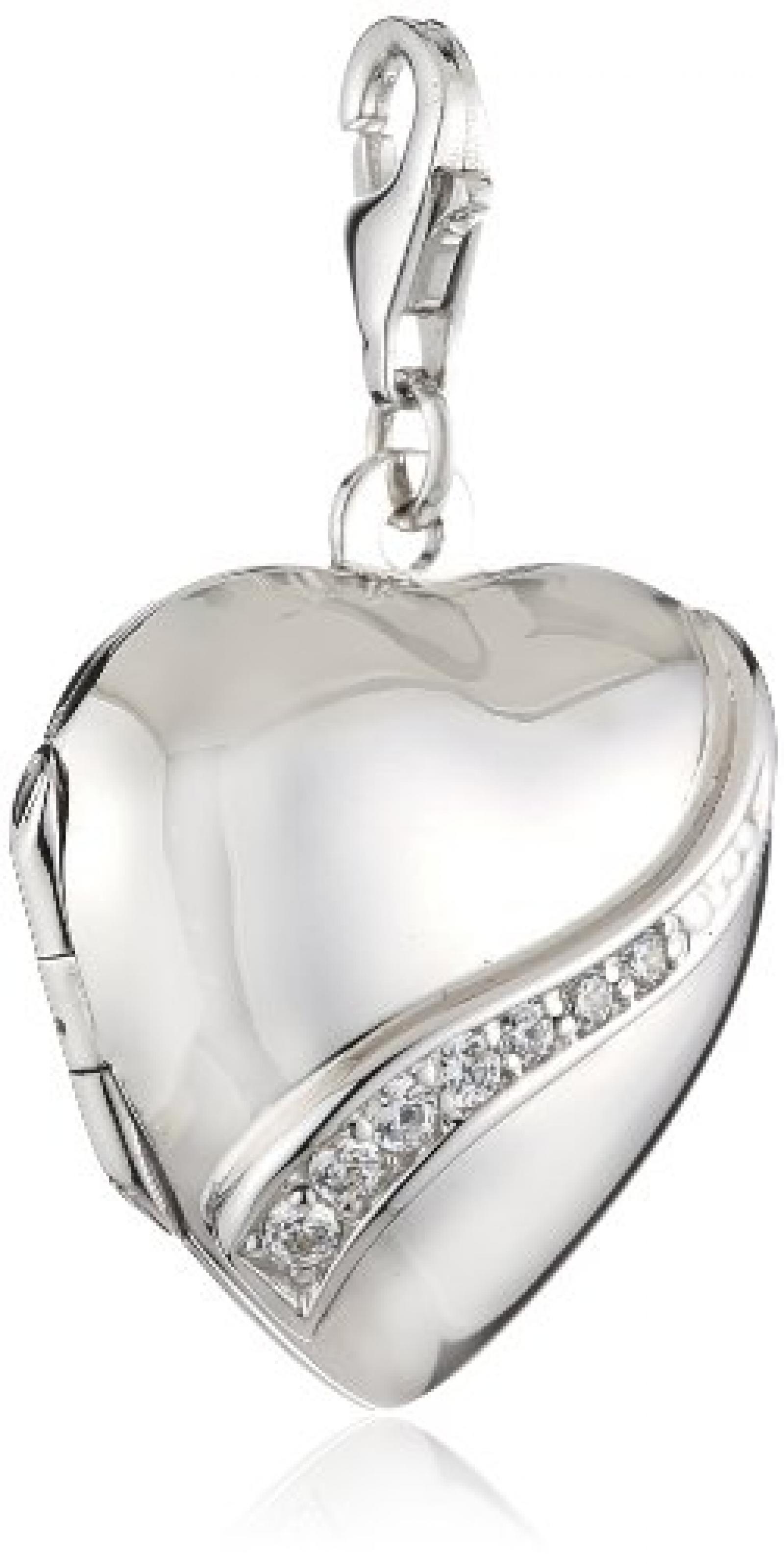 Amor XL-Charm-Herz  925 Sterlingsilber 30 mm 316576 