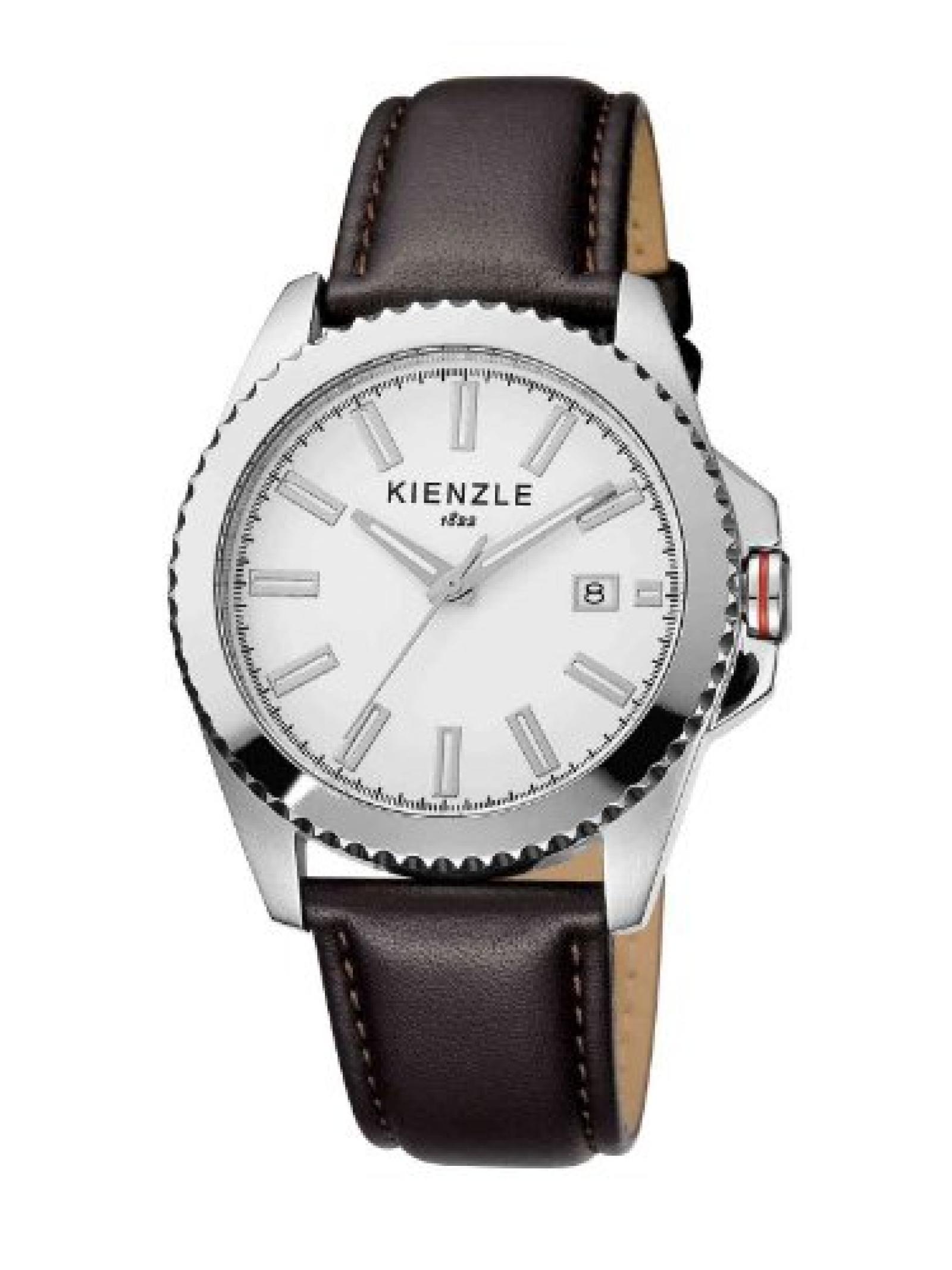 Kienzle Herren-Armbanduhr XL Analog Leder K3061011021 