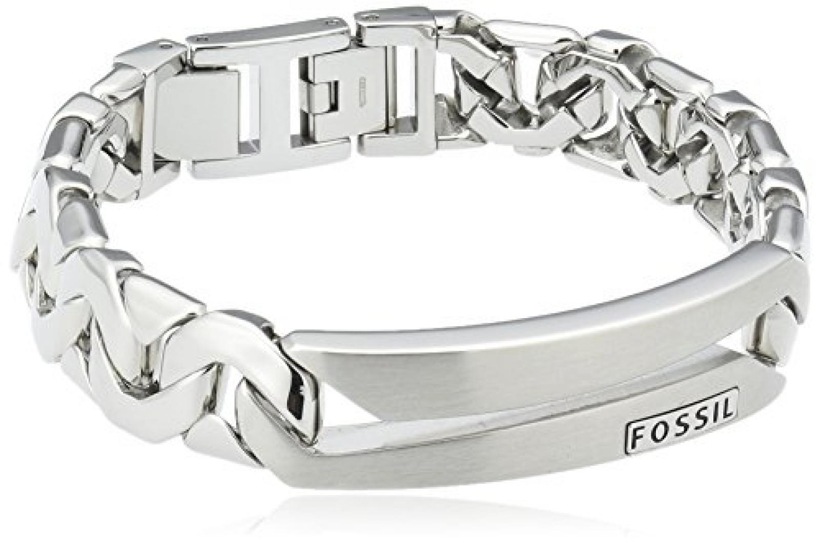 Fossil Herren-Armband Edelstahl 18,5-20cm JF84283040 