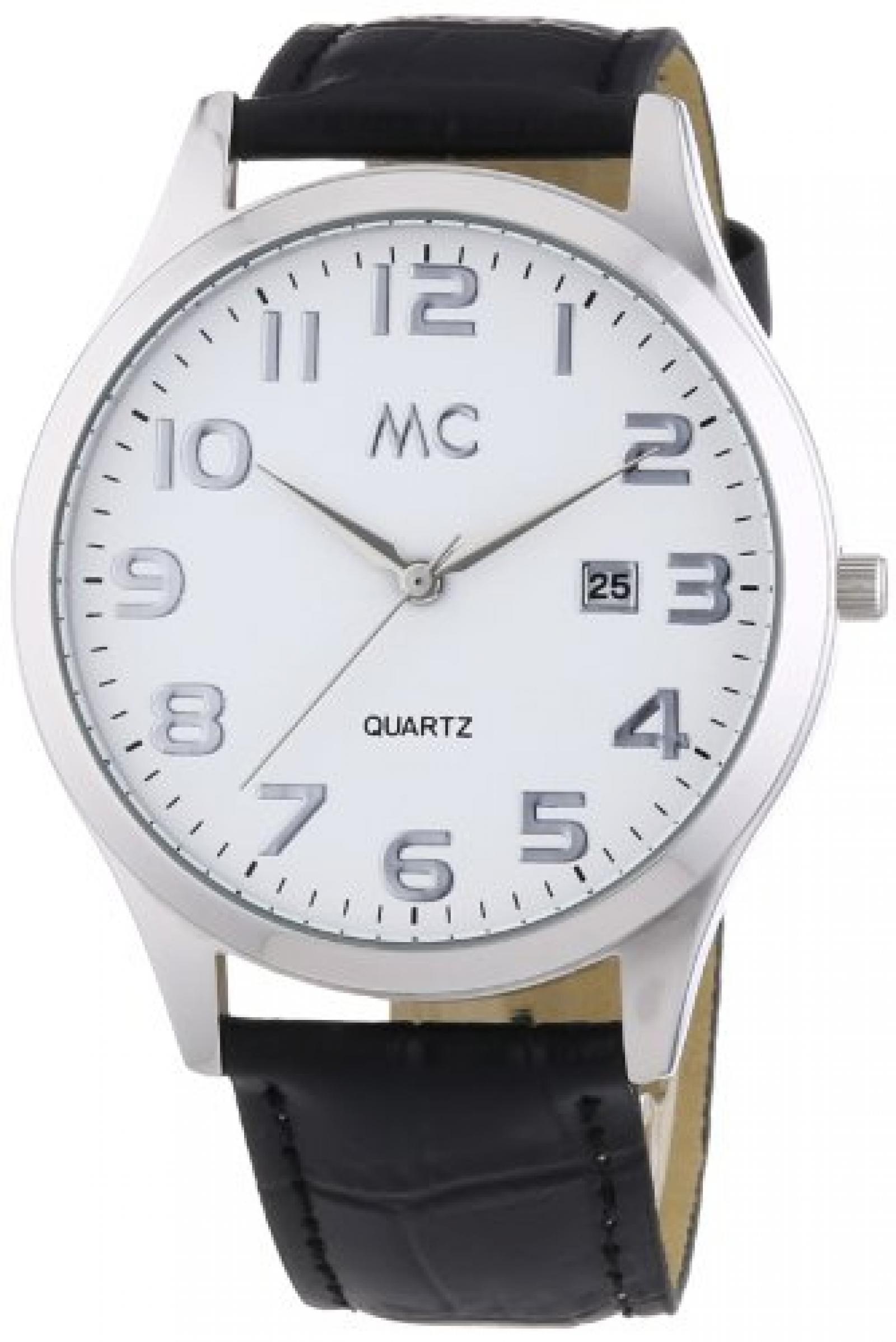 MC Timetrend Herren-Armbanduhr Analog Quarz Leder 27671 MC Timetrend Herren-Armbanduhr Analog Quarz Leder 27671