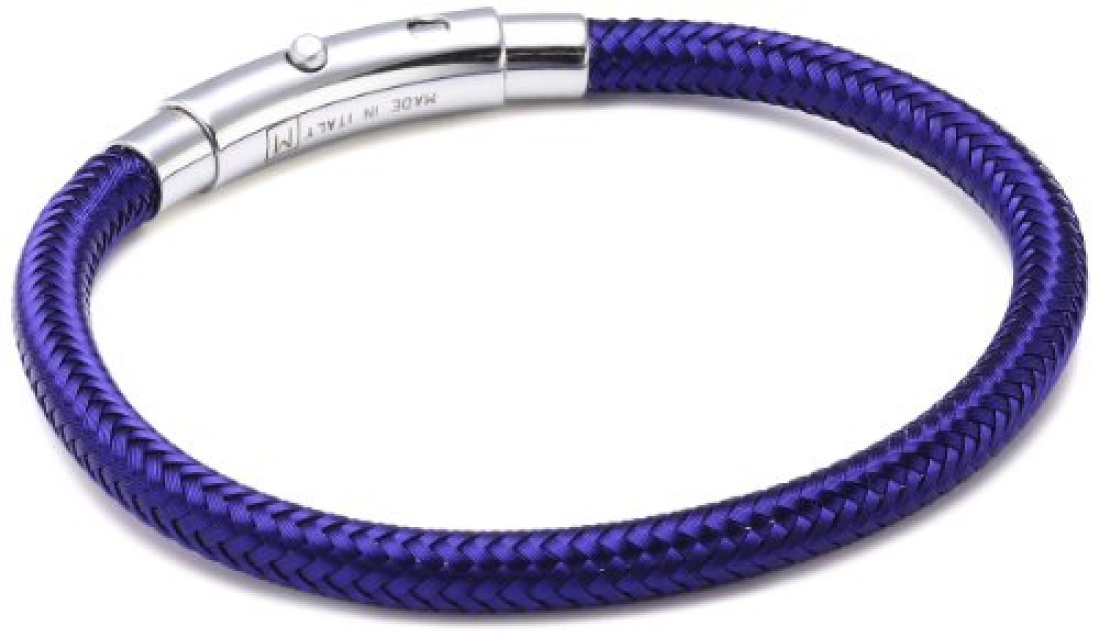 Nomination Damen-Armband You-Cool aus Stahl und Kupfer 21 cm Gr&ouml;&szlig;envariabel (Blau) 025300/016 
