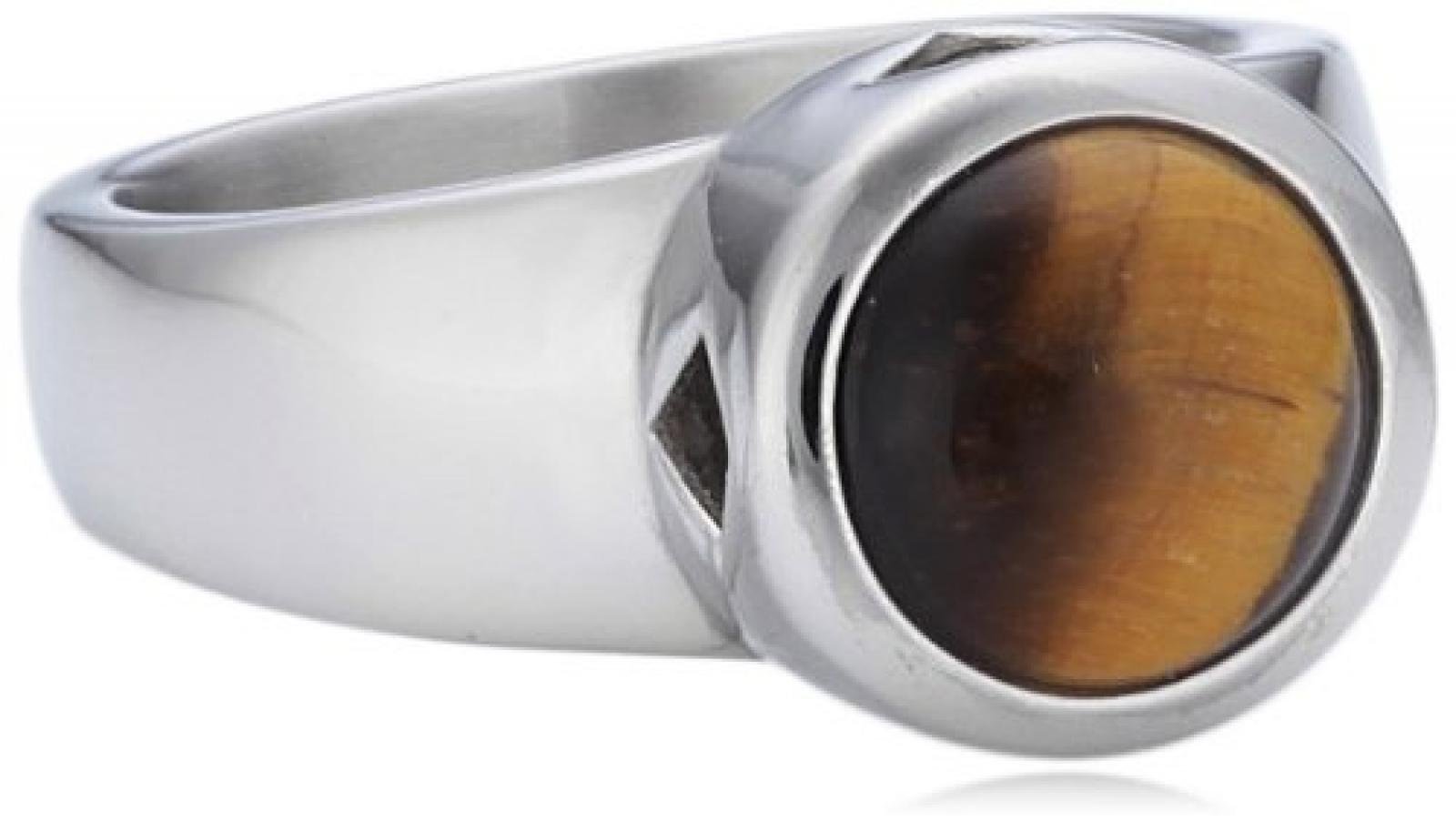 Mike Ellis Damen-Ring Glaskristall Edelstahl braun Gr.52 (16.6) SC03 52 Tigerey Mike Ellis Damen-Ring Glaskristall Edelstahl braun Gr.52 (16.6) SC03 52 Tigerey