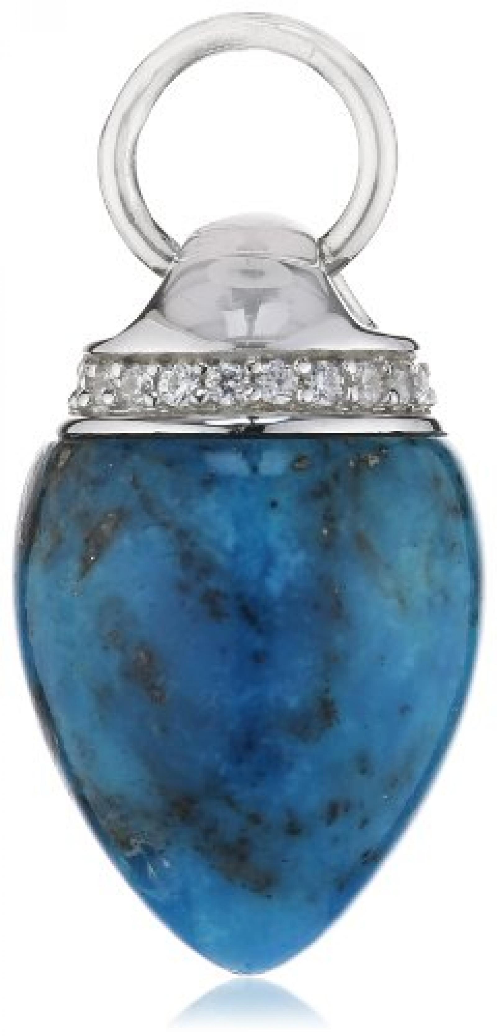 Joop Damen-Anh&Atilde;&curren;nger T&Atilde;1/4rkis Zirkonia weiss 925 Sterling Silber JPCH90005A000 