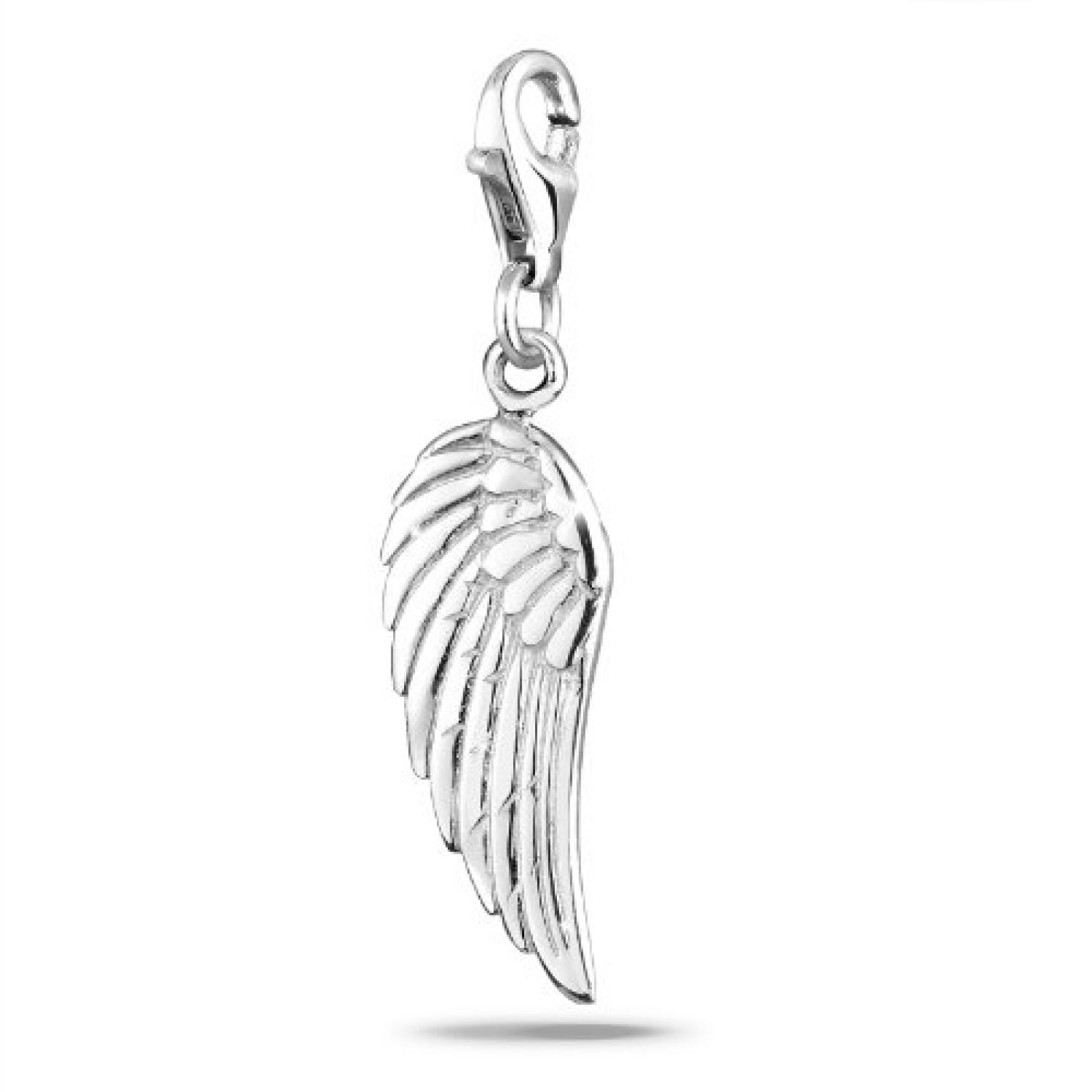 Elli Damen-Charm Fl&uuml;gel 925 Sterlingsilber 04100080 