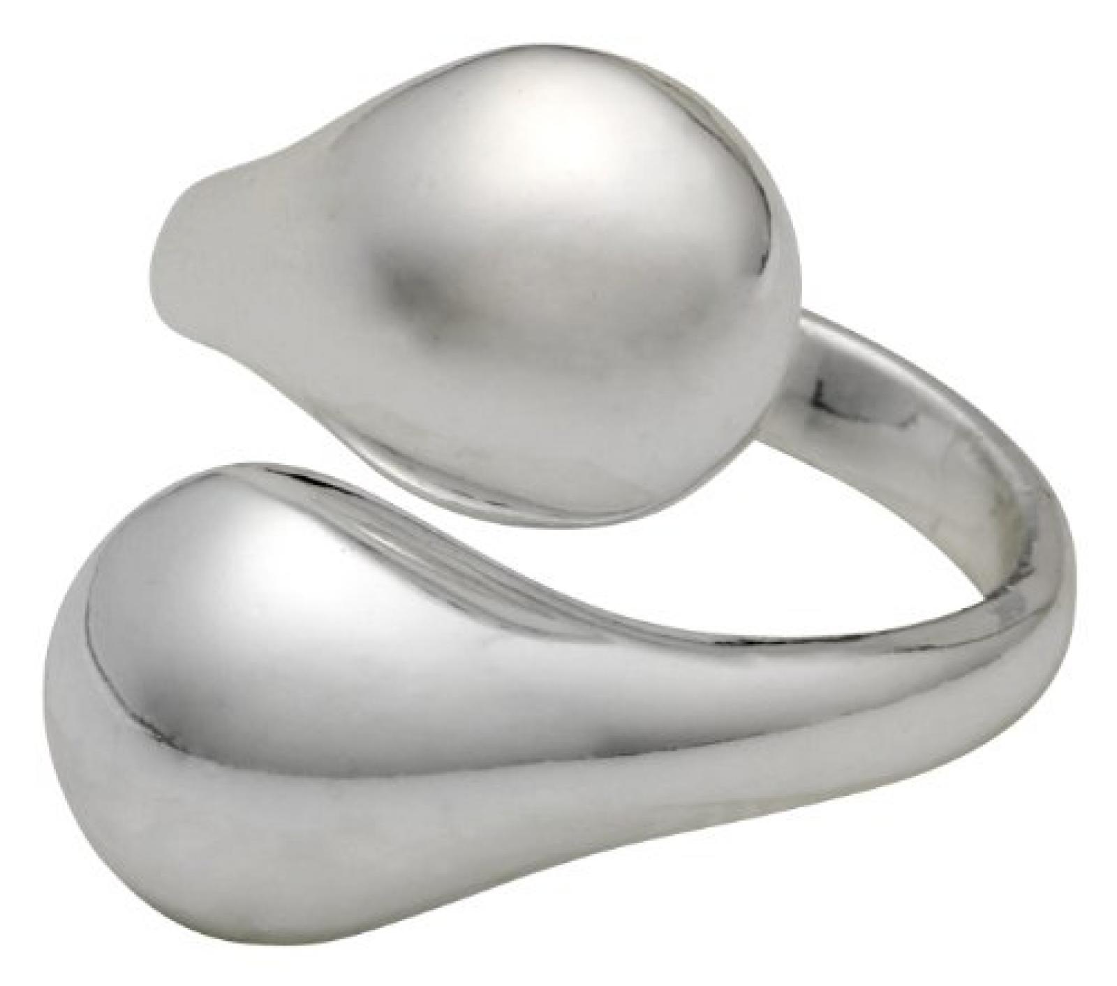 Pilgrim Jewelry Damen-Ring Messing aus der Serie mindfullnesversilbert, 2 cm Gr. 53 (16.9) 161326004 