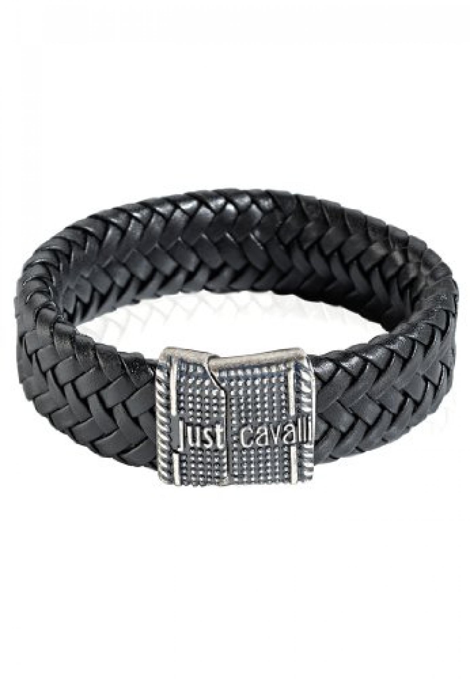 Just Cavalli SCCF02 Rude Herrenarmband Schwarz 