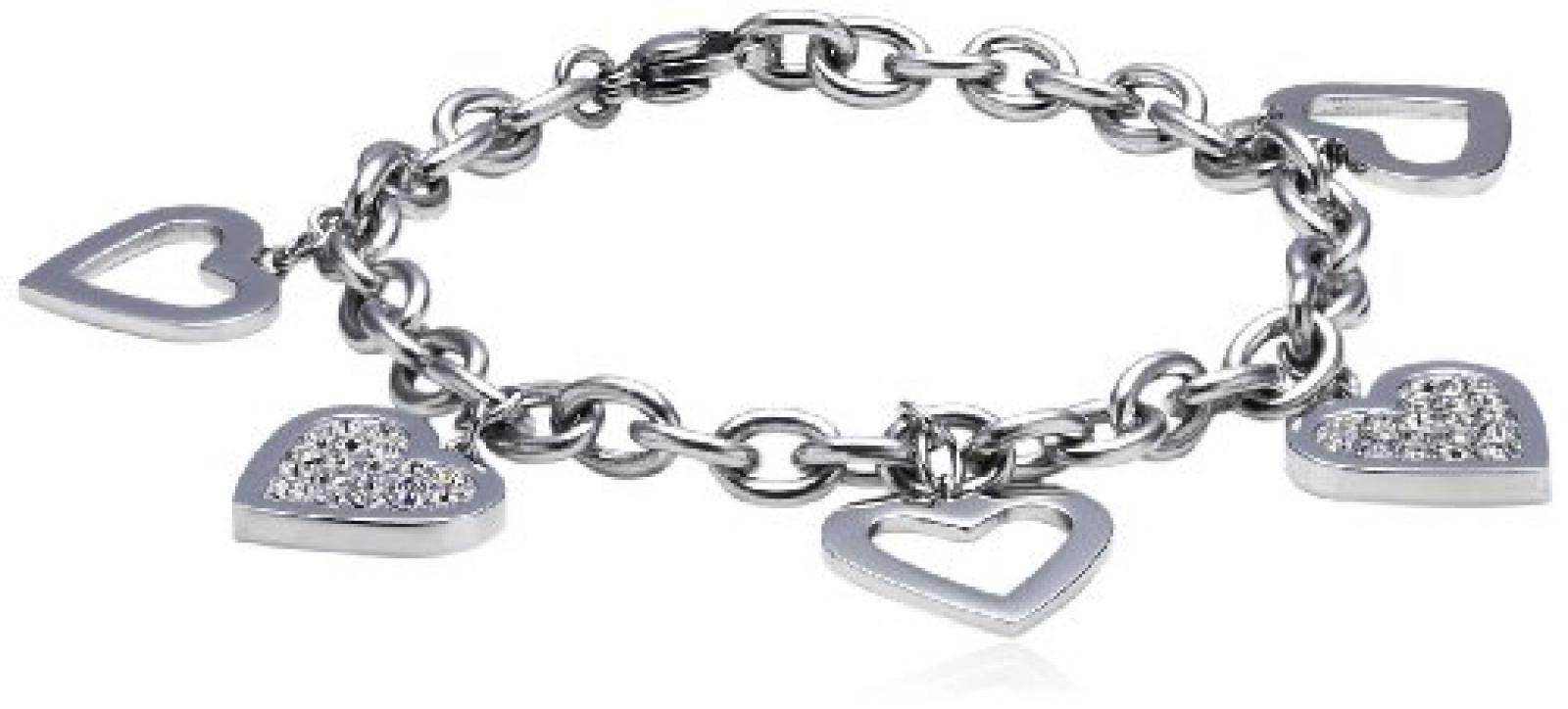 s.Oliver in love with Damen-Armkette Edelstahl 383325 