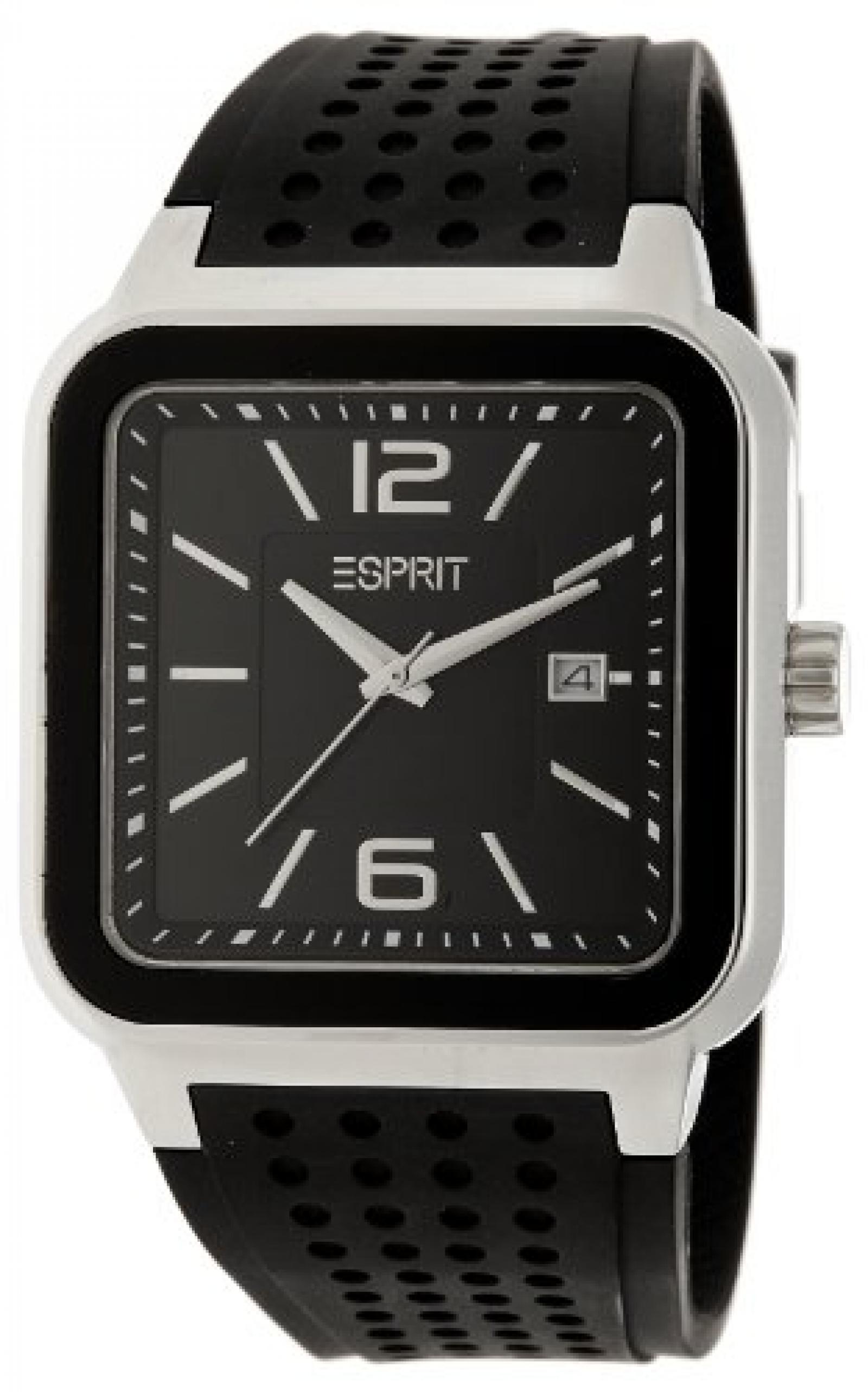 Esprit Herren-Armbanduhr 304 STAINLESS STEEL Analog Quarz Plastik A.ES105841001 