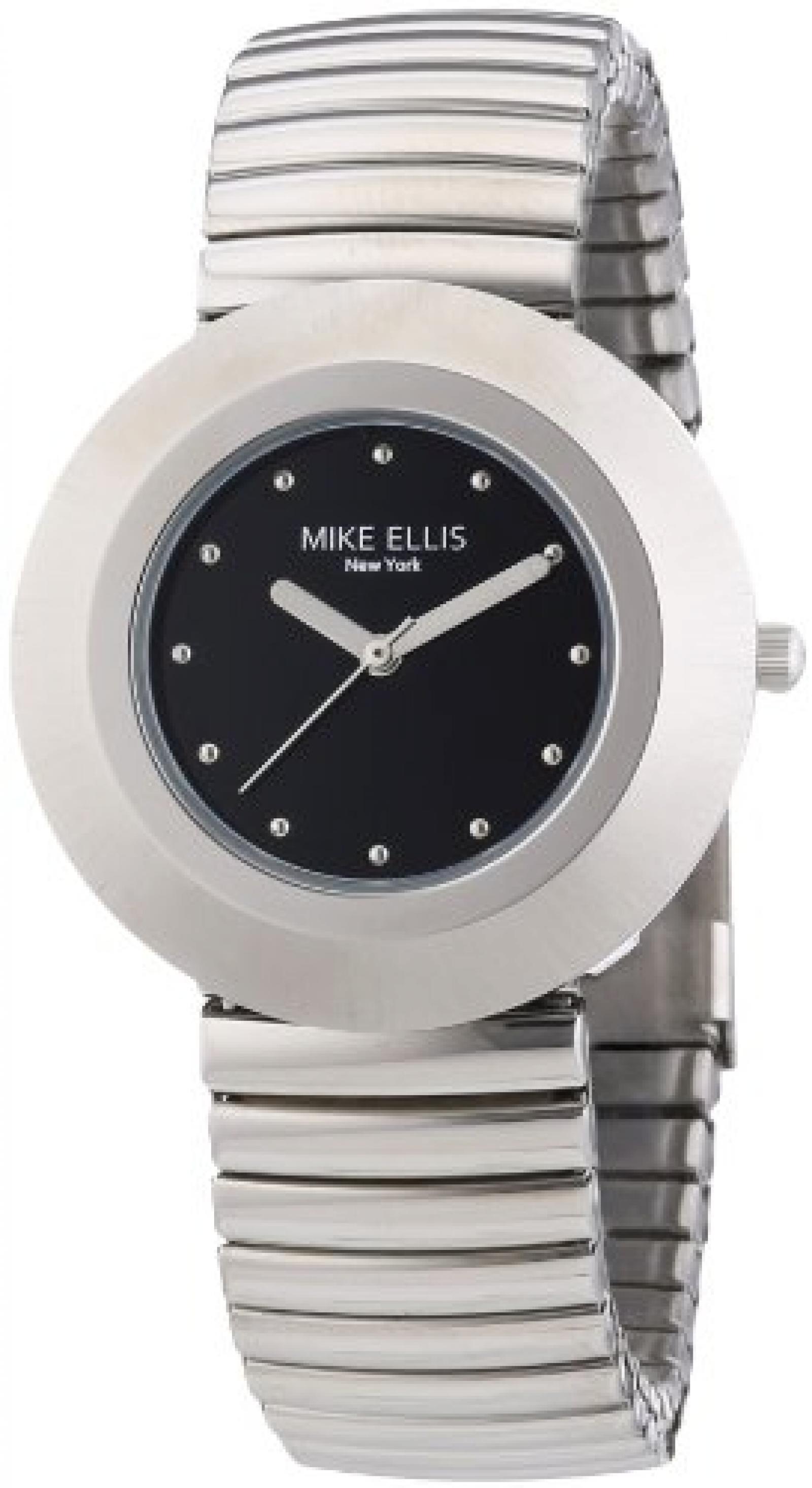 Mike Ellis New York Damen-Armbanduhr XS Analog Quarz Edelstahl L2234ASM/2 