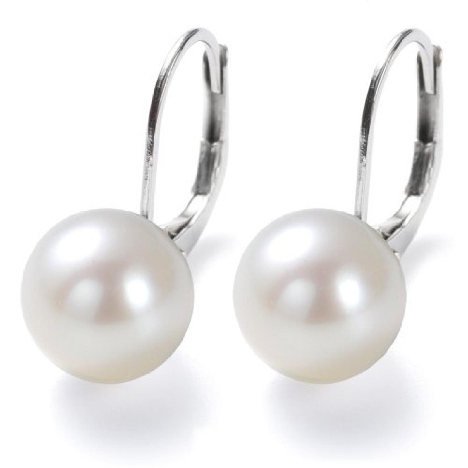 Monomania Damen-Ohrhänger Edelstahl 2 Süßwasserperlen weiß 8 mm 31649 Monomania Damen-Ohrhänger Edelstahl 2 Süßwasserperlen weiß 8 mm 31649