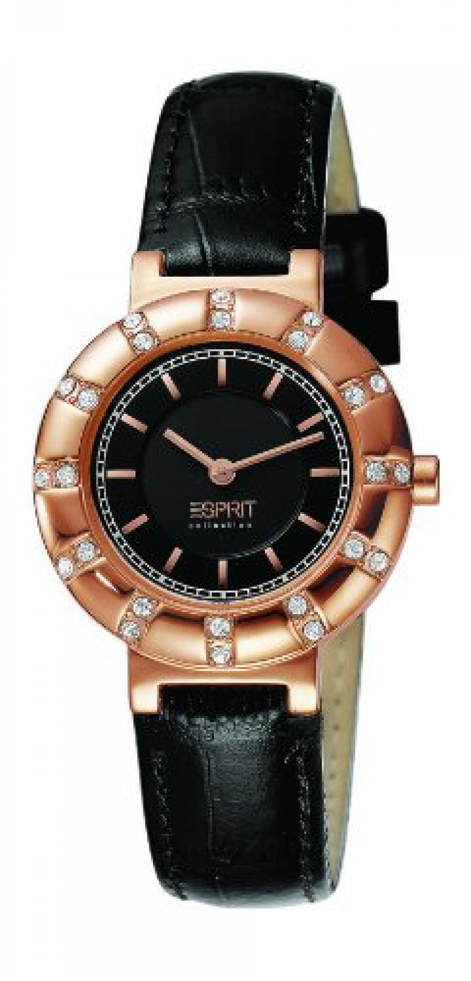 Esprit Damen-Armbanduhr XS Analog Leder EL101112F04U 