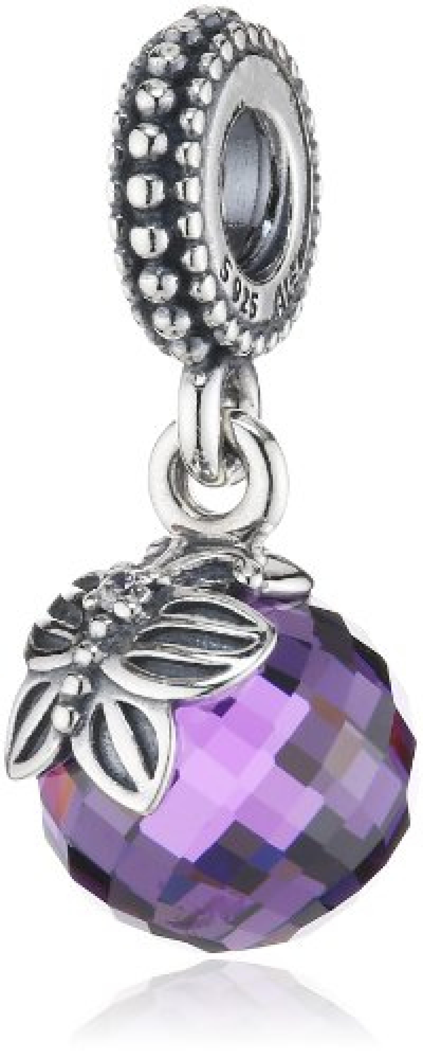 Pandora Charm Lila Schmetterlingskugel Pandora Charm Lila Schmetterlingskugel