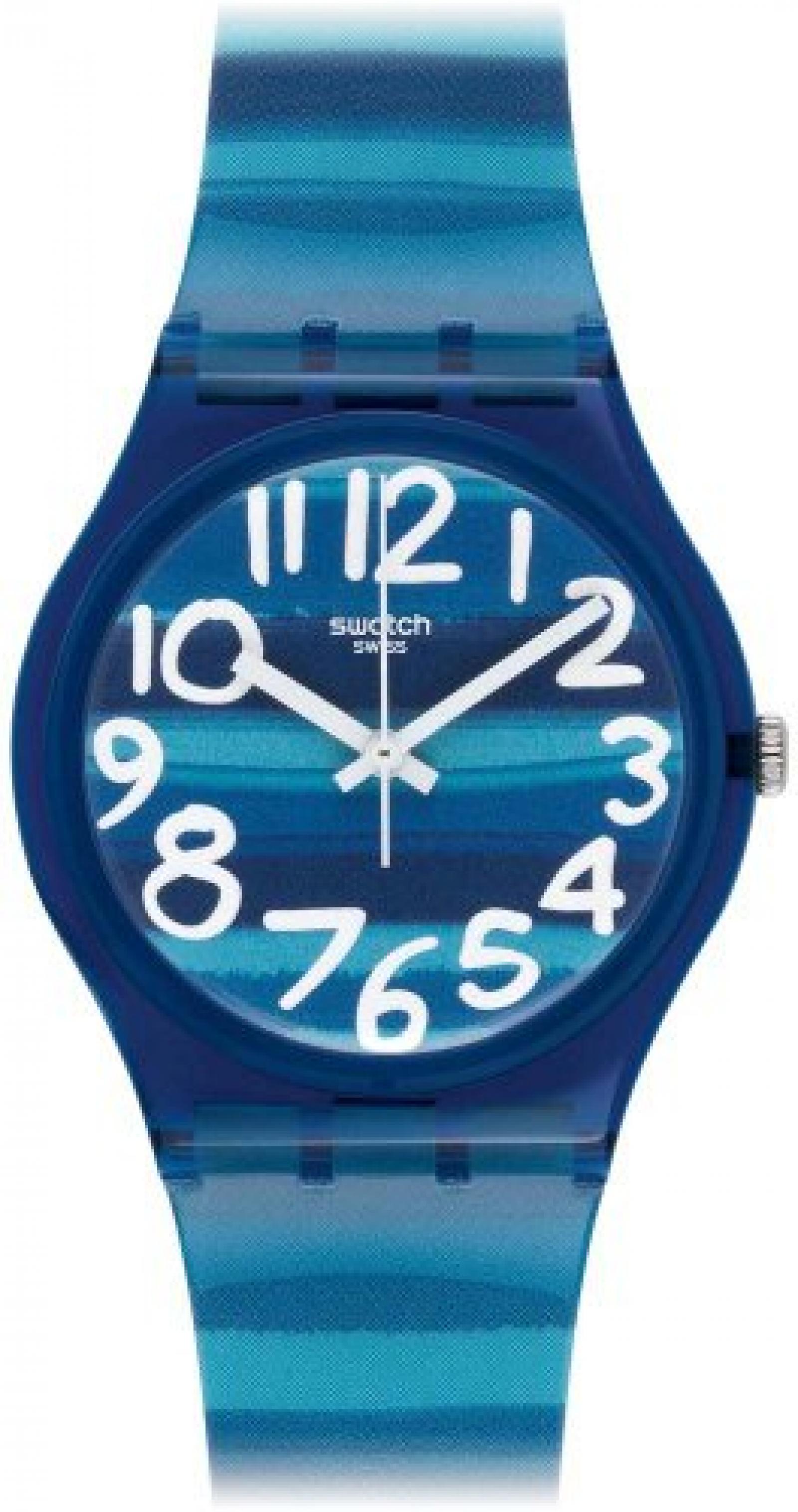 Swatch Unisex-Armbanduhr Linajola Analog Quarz Plastik GN237 Swatch Unisex-Armbanduhr Linajola Analog Quarz Plastik GN237