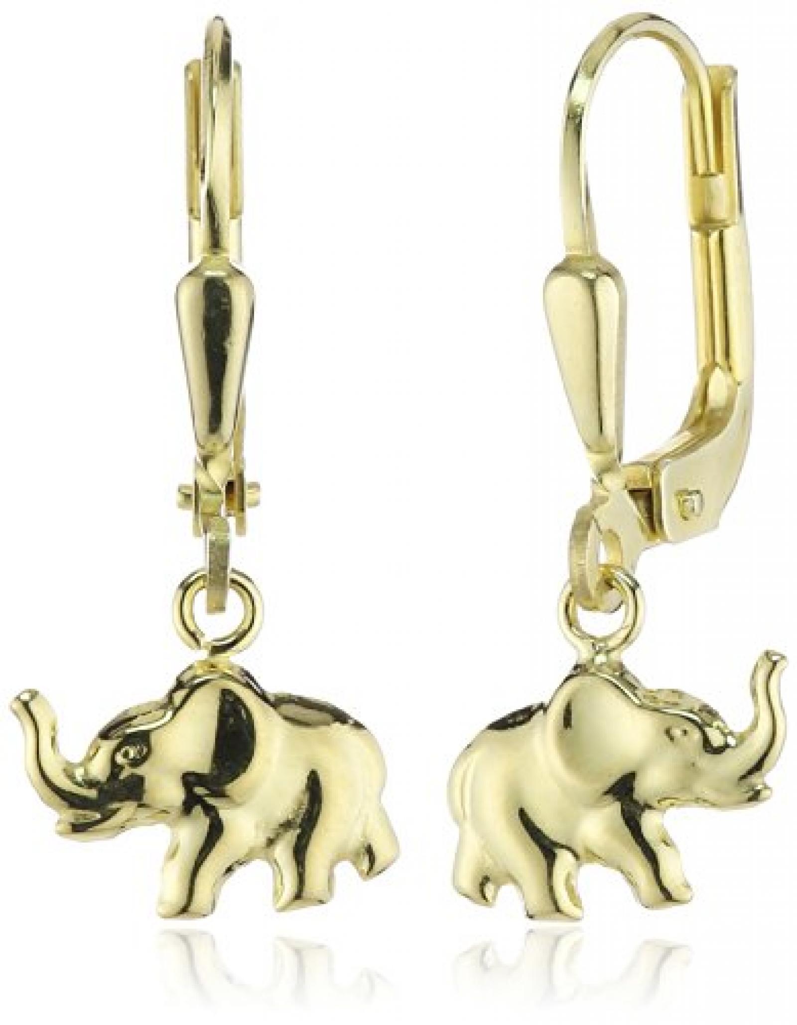 ZEEme For Kids - Kinder-Ohrh&auml;nger Elefant 333 Gelbgold 371330522 