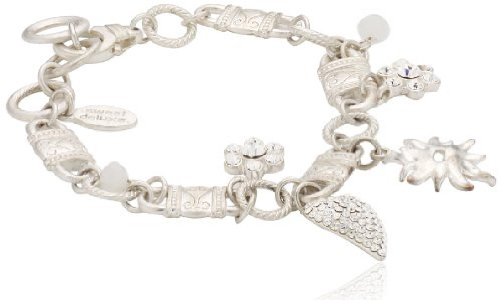 Sweet Deluxe Damen-Armband Messing Wiesn Luxus silber 2575 